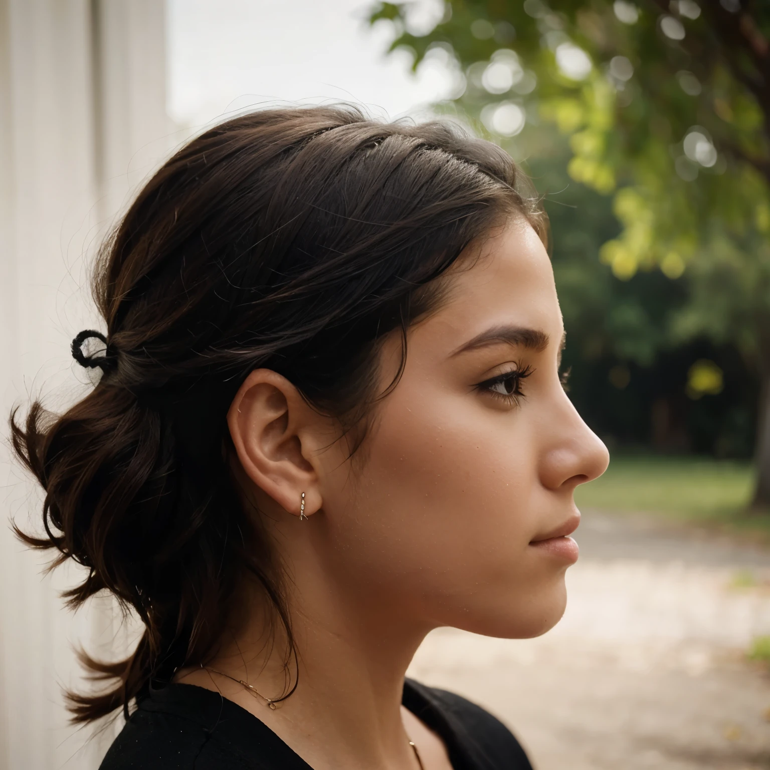 Forgotten side profile photo