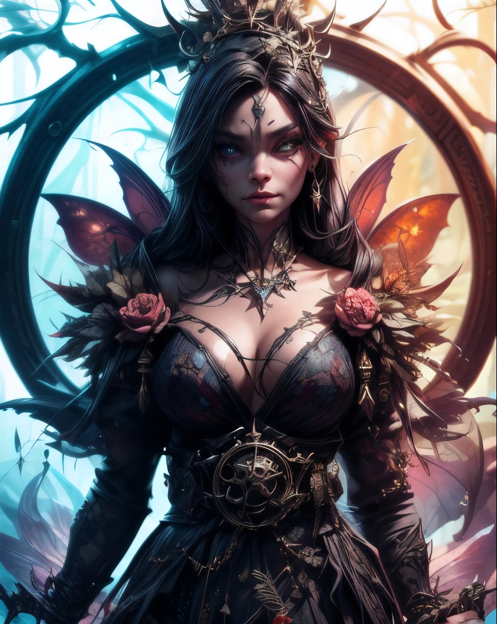 ((chaotic evil)), ((bloodsucker fairy)), (occult assassin), (Firestarter), ((sting)) Ghostly girl, claws, blood, apparition, phantasm, haunting, eerie, supernatural, full body render, attractive, perfect body, sculptural poetry, beautiful, fantasy, (gloomy), intricate details, digital painting, artstation, concept art, smooth, sharp focus, unreal engine 5, 8k, natural lighting, fine art, beautiful, hyper detailed, complex, hyperdetailed, intricate, diffuse, expansive, tattoo art, Perfect skin, surreal creature, attacking, (underwater), ((inside the round frame)), (magical frame)