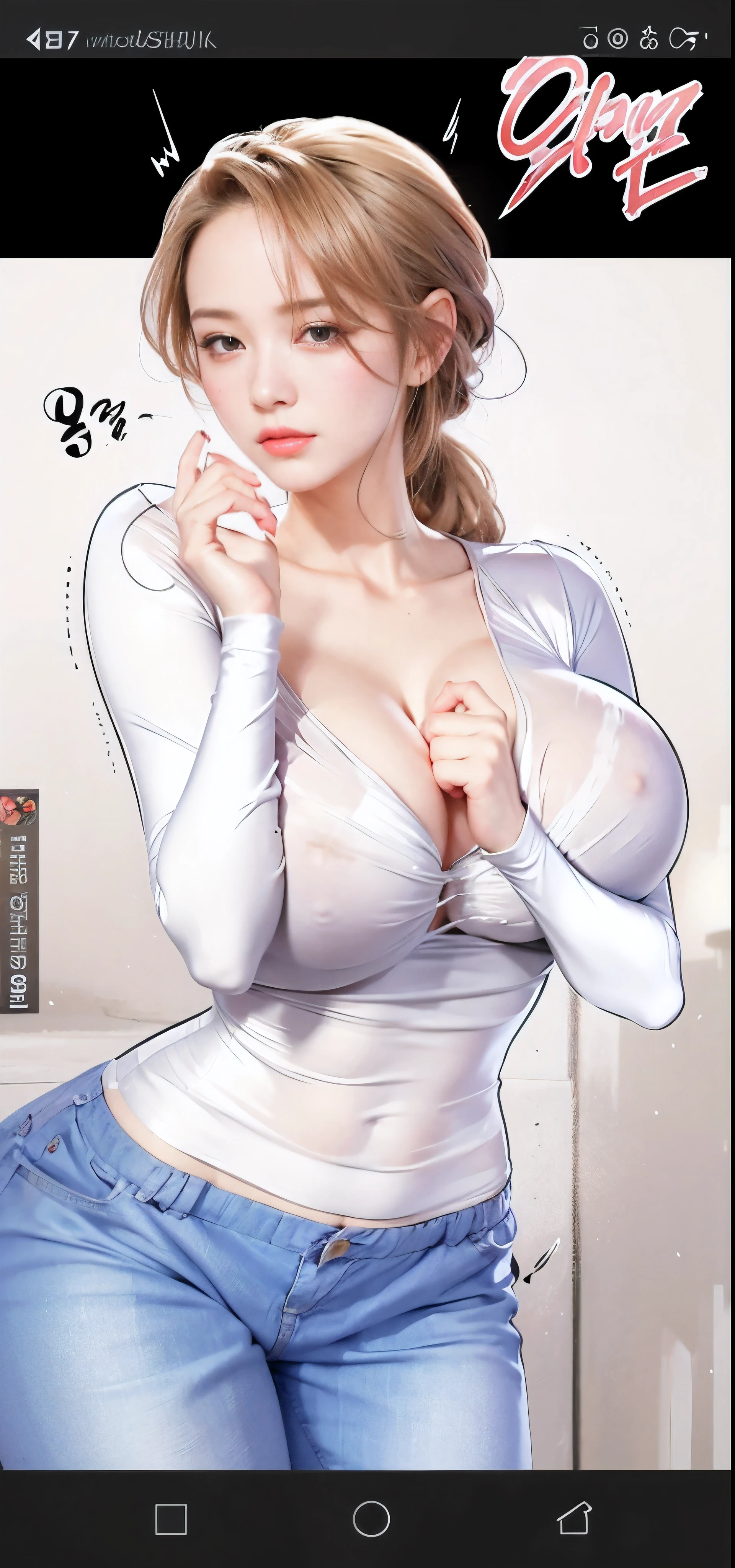 (masterpiece), best quality, expressive eyes, perfect face, Photorealistic masterpiece with photon mapping and radiosity, detailed facial features, voluminous breasts, dramatic lighting, high quality, realistic rendering, photorealism, photon mapping, radiosity, detailed breasts, detailed facial features, dramatic lighting, high quality, hd, 4k, smooth oily skin, oily skin, glossy skin, shiny skin