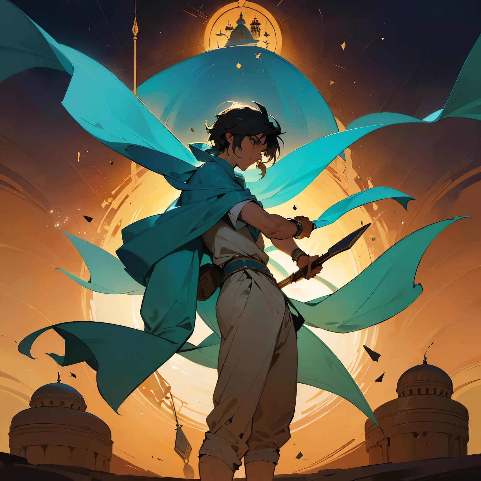 Antara ibn Shaddad is a famous Arab poetic figure in ancient Arabic literature. Antara bin Shaddad is considered an Arab folk hero, a poet and warrior from pre-Islamic times. His creativity includes eloquent poetry and beautiful description "Antara hanging" One of his most prominent poems