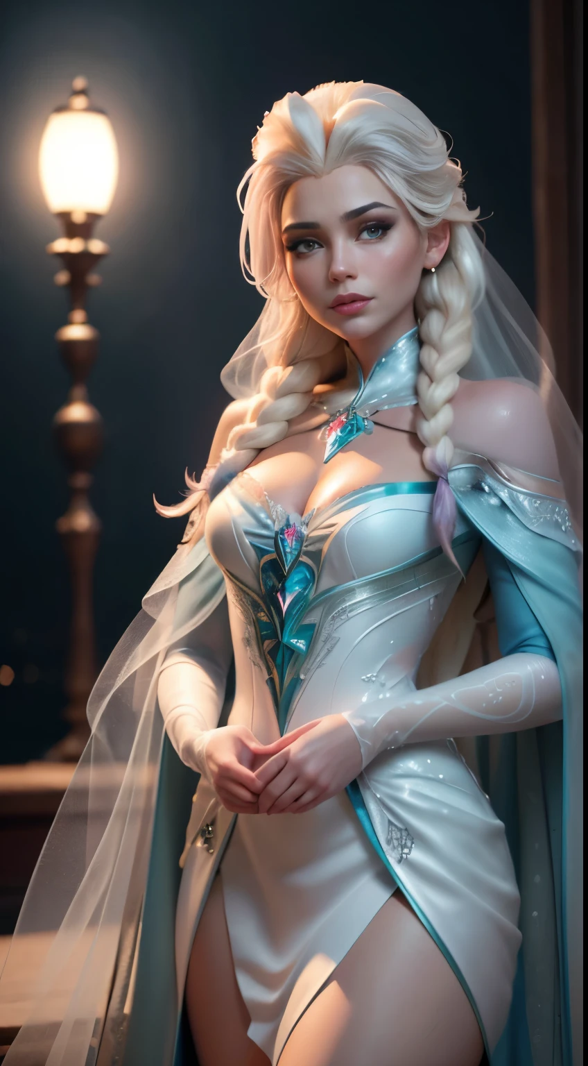 (elsa frozen-rose quartz SU mezclando modelos .) (ultra FUSIÓN) Highly detailed CG unity 8k wallpaper, style shot, complex, high detail, dramatic, highest quality movie still image, very detailed, masterpiece, best quality, character design, Elsa, Elsa from Frozen,Diamante Rosado fusión (( Dark style)), realistic ultra-detailed rendering style, natural light, sharp character design, (hard focus, 8k), (((natural skin texture))), 8k textures, soft cinematic lighting, adobe lightroom, dark room, hdr, Sophisticated, Elegant, Rich Detail, Sharp Focuilm Look) )), Soothing Tones, Detail Frenzy, Intricate Detail, Super Detail, Low Contrast, Soft Film Lighting, Dull Colors, Exposure Blending, HDR, Fade, 35mm, f/1.4, ISO64, f16, 25 sec.