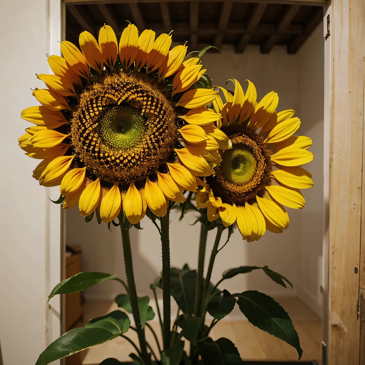 Quadro com um girasol