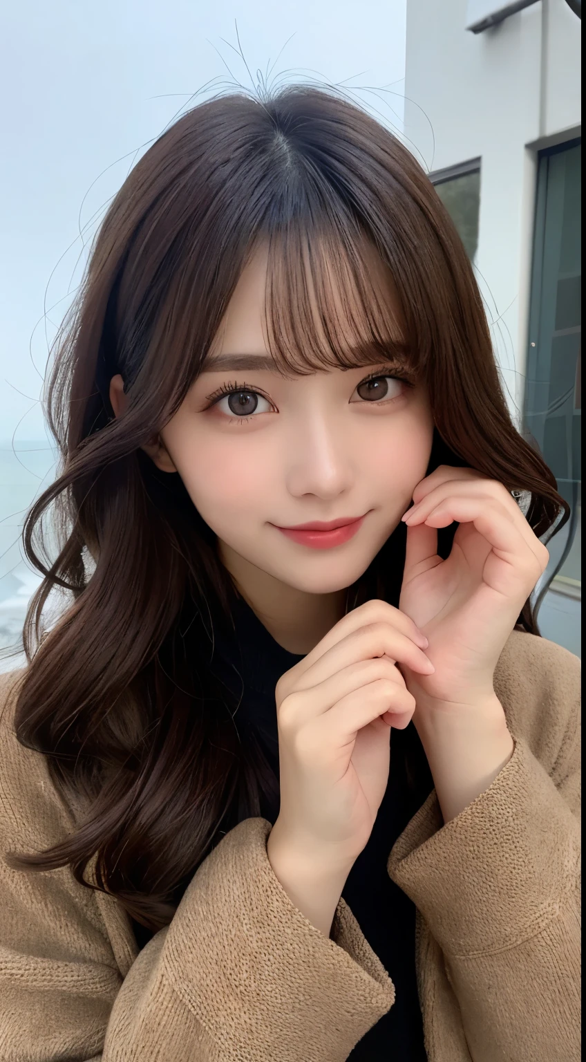 table top, highest quality, shape, Super detailed, finely, High resolution, 8k wallpaper, 完璧なダイナミックな構shape, beautiful and detailed eyes, medium hair, small breasts, natural color lip, random sexy pose,smile,20 year old girl、midnight、beautiful and detailed face、perfect and beautiful face,Big eyes、RAW photo、Expressing feminine poses with your whole body、beautiful and detailed eyes、small face、beautiful duplex、slim face and style,luxury brand mink coat(inner:winter dress)、beautiful golden ratio face,straight hair,bright look、Foot shooting、blur background,beautiful feet,anatomically correct body,Gorgeous atmosphere,real photos