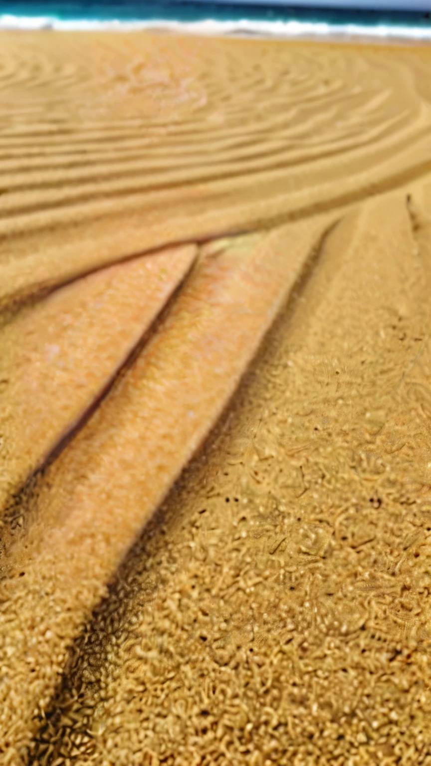 Sand beach, close-up