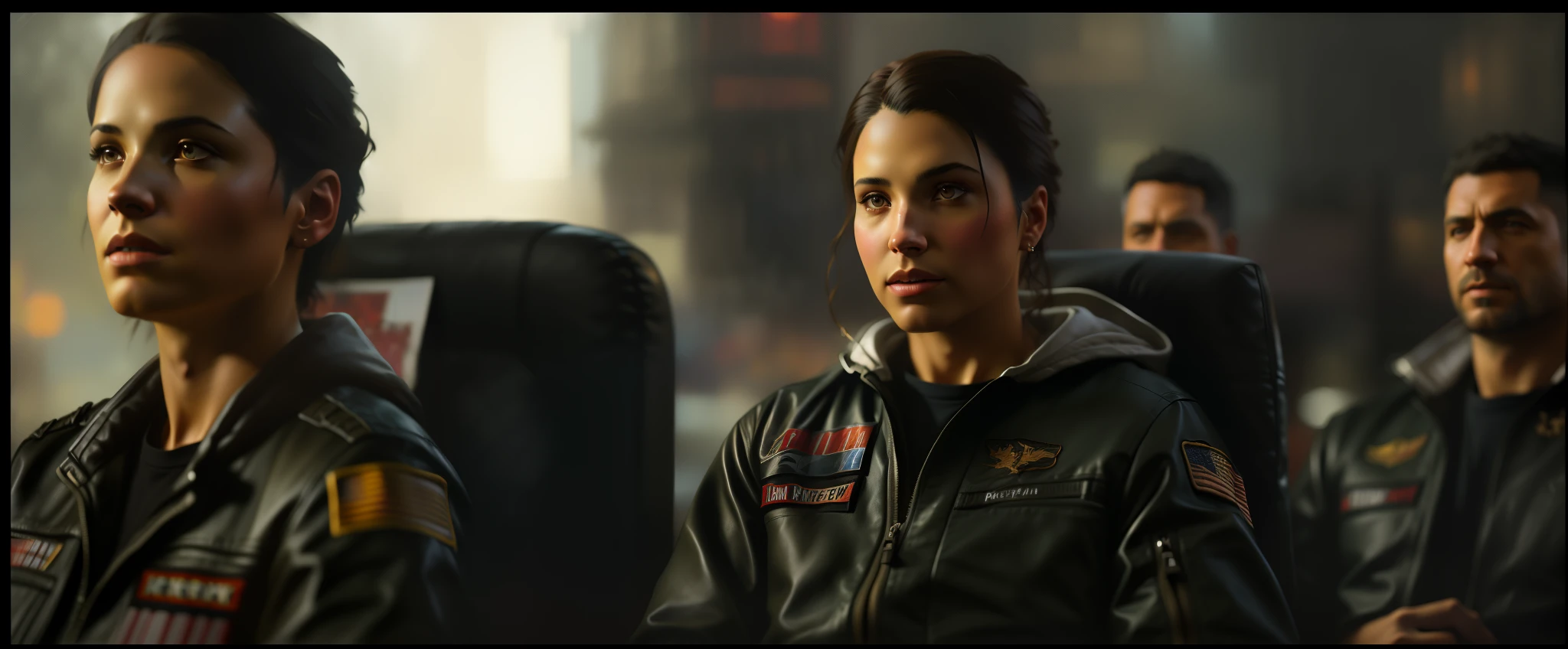 man, poster on the wall, nostalgia, movie poster, (skin texture), intricately detailed, fine details, hyperdetailed, ray tracing, subsurface scattering, diffuse soft lighting, F-14 Tomcat airplanes detailed in the background, shallow depth of field, by (Oliver Wetter) majestic professional oil painting by Ed Blinkey, Atey Ghailan, Studio Ghibli, by Jeremy Mann, Greg Manchess, Antonio Moro, trend at ArtStation, trend at CGSociety, Intricate, High Detail, Sharp focus, dramatic painting and photorealistic art of (greg rutkowski:1.4), bokeh
