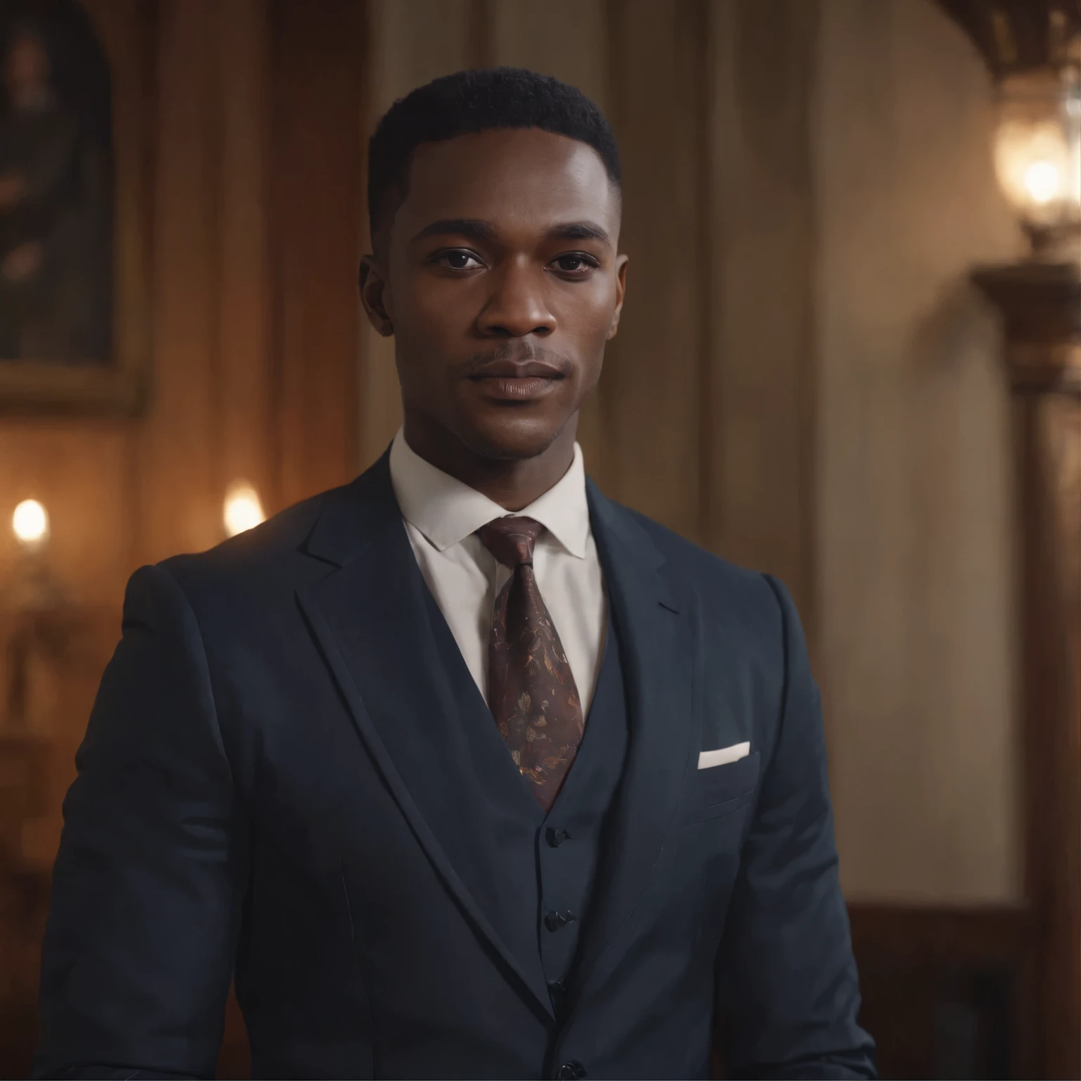  (gothic) ,elegant african  man in versacci business suit inside manhattan detailed office,      ,victorian-style room ) ,(best quality,4k,8k,highres,masterpiece:1.2),ultra-detailed,(realistic,photorealistic,photo-realistic:1.37),HDR,UHD,studio lighting,ultra-fine painting,sharp focus,physically-based rendering,extreme detail description,professional,vivid colors,bokeh,portrait,gothic style,colorful lights