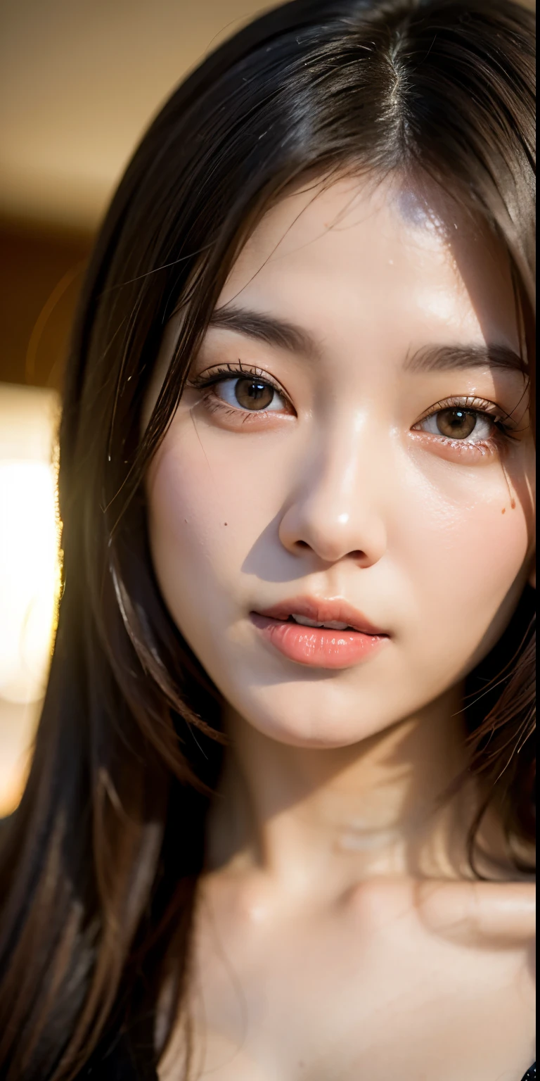 escape room,Random texture material,Upper body close-up,A girl who dresses extremely conservatively and is the most beautiful girl here,The picture is extremely realistic,(Extremely detailed),Add details,再Add details,(Very realistic skin texture),Increased skin texture,Sunlight shines,,The picture is more three-dimensional,hair enhancement。