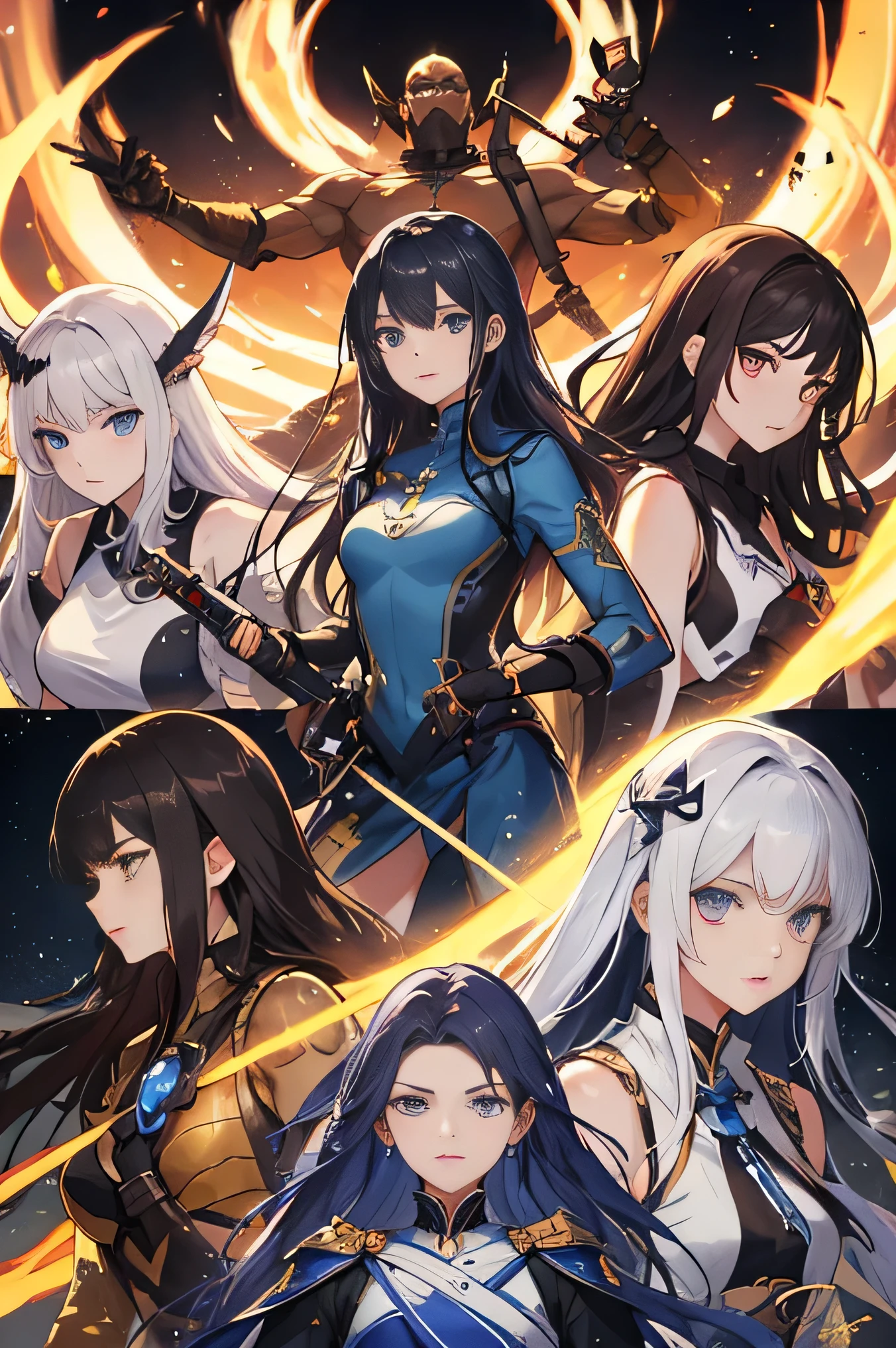 (8K、RAW photo、highest quality、masterpiece:1.2)、detailed background、beautiful and detailed face、beautiful and smooth skin、skin texture、professional lighting、sexual expression、sexy sailor suit costume、
Profile and character settings、Beautiful girl warriors are often depicted as young., have special powers、Beautiful girls who are heroes fighting evil.。they are individuals々they have different personalities and characteristics、fight to protect yourself, their friends, And the world.。
special abilities and weapons、美少女戦士は通常special abilities and weaponsを持っています。
Transformation scenes and costumes、Beautiful girl warriors are generally depicted with transformation scenes..。Transform using special items and powers by chanting specific phrases.。By transforming, They are equipped with special costumes and accessories、prepare for battle.。
Ally characters and enemy characters、Beautiful girl warriors often fight alongside their friends。By coming together and cooperating, they will become even more powerful.。on the other hand, Enemy characters also appear、I will take on a battle to test my strength.。.。