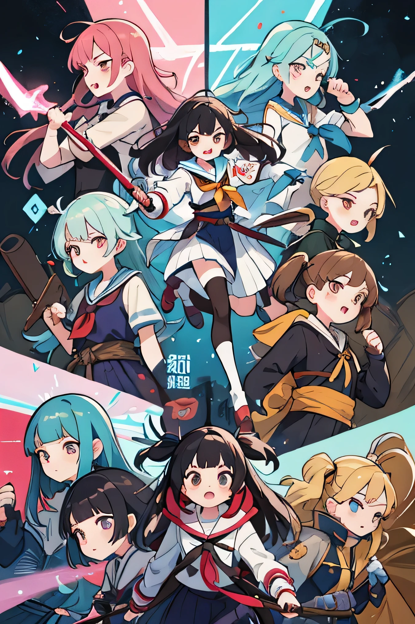 (8K、RAW photo、highest quality、masterpiece:1.2)、detailed background、beautiful and detailed face、beautiful and smooth skin、skin texture、professional lighting、sexual expression、sexy sailor suit、
Profile and character settings、Beautiful girl warriors are often depicted as young., have special powers、Beautiful girls who are heroes fighting evil.。they are individuals々they have different personalities and characteristics、fight to protect yourself, their friends, And the world.。
special abilities and weapons、美少女戦士は通常special abilities and weaponsを持っています。
Transformation scenes and costumes、Beautiful girl warriors are generally depicted with transformation scenes..。Transform using special items and powers by chanting specific phrases.。By transforming, They are equipped with special costumes and accessories、prepare for battle.。
Ally characters and enemy characters、Beautiful girl warriors often fight alongside their friends。By coming together and cooperating, they will become even more powerful.。on the other hand, Enemy characters also appear、I will take on a battle to test my strength.。.。
