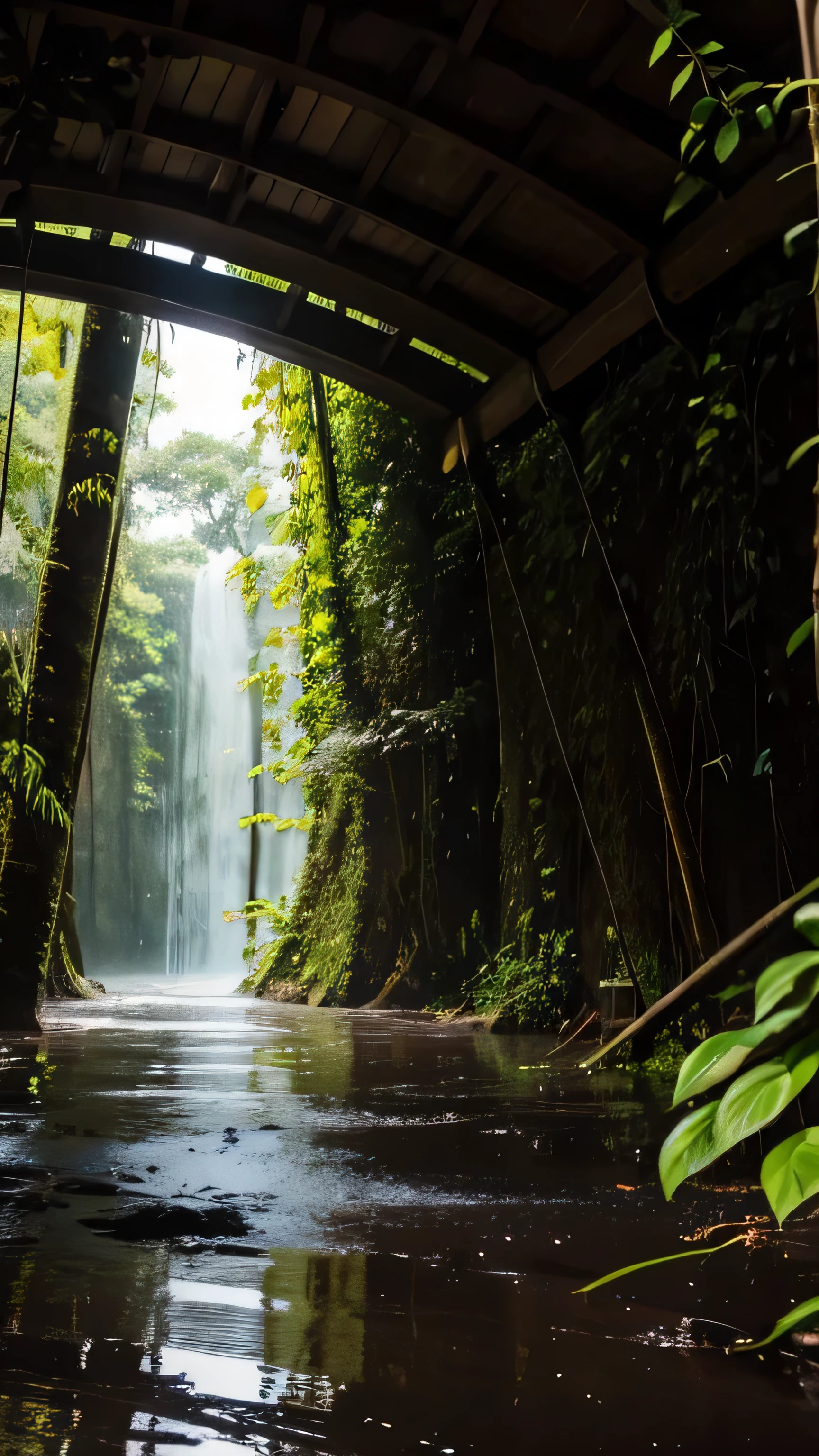 Amazon jungle after rain