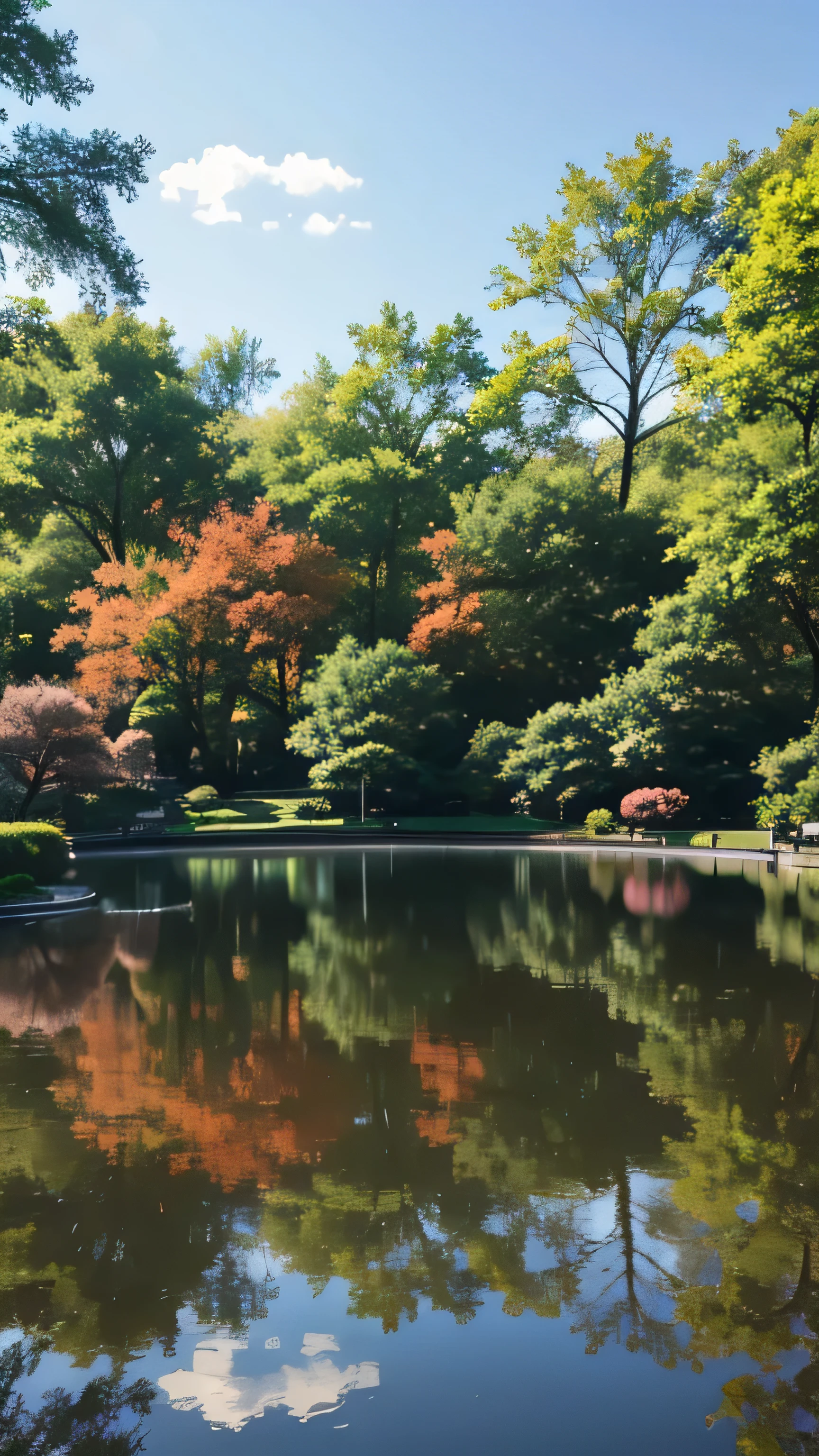 pond in central park new york