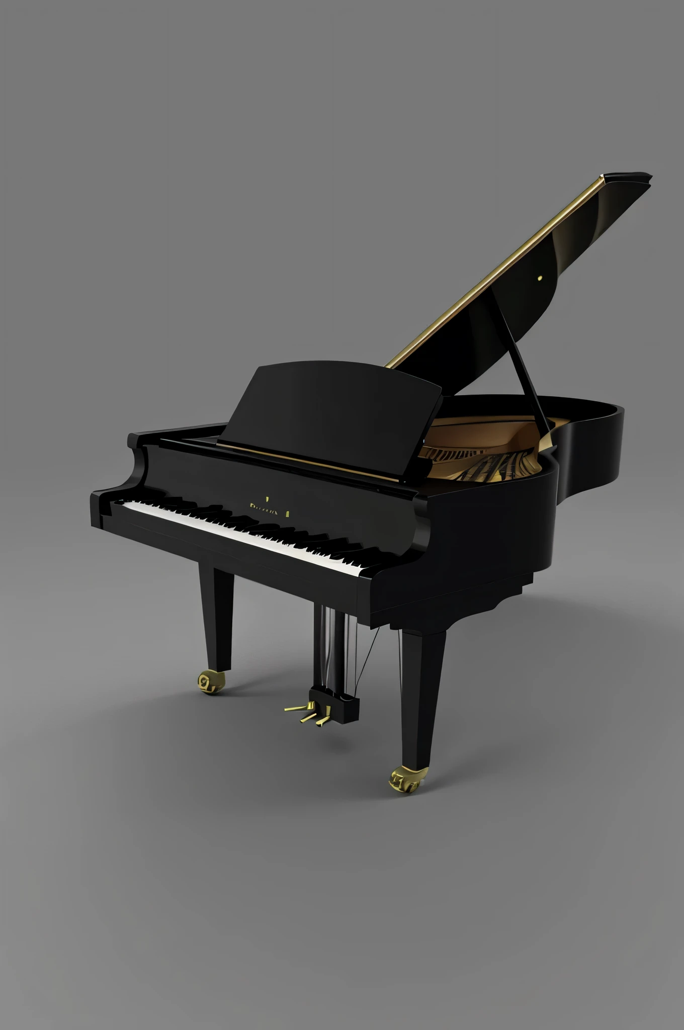 grand piano,valuable,3D modeling,c4d