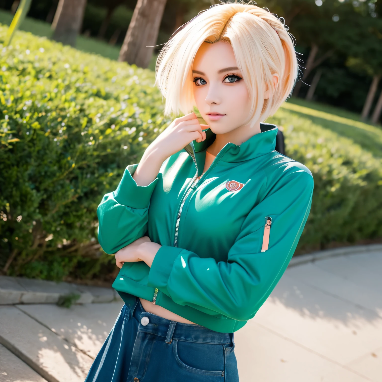 Anime girl android 18 Dragon ball