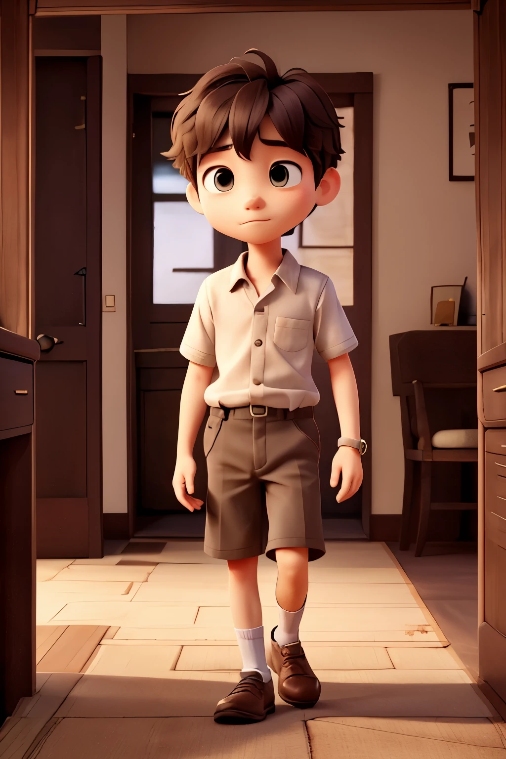 The moon is surprisingly bright tonight，The wind is blowing hard too，It cuts across the body like a knife，Little Neil walked alone on the long street with dull eyes.。Where is it？Who is it？Neil's mind went blank，Confusion supports his steps forward，There is no expression on the face，His eyes didn't seem to blink a few times。He is still walking forward，Two hands tightly grasping the hem of clothes，The skirt frowned。Little Neil marched with heavy steps。