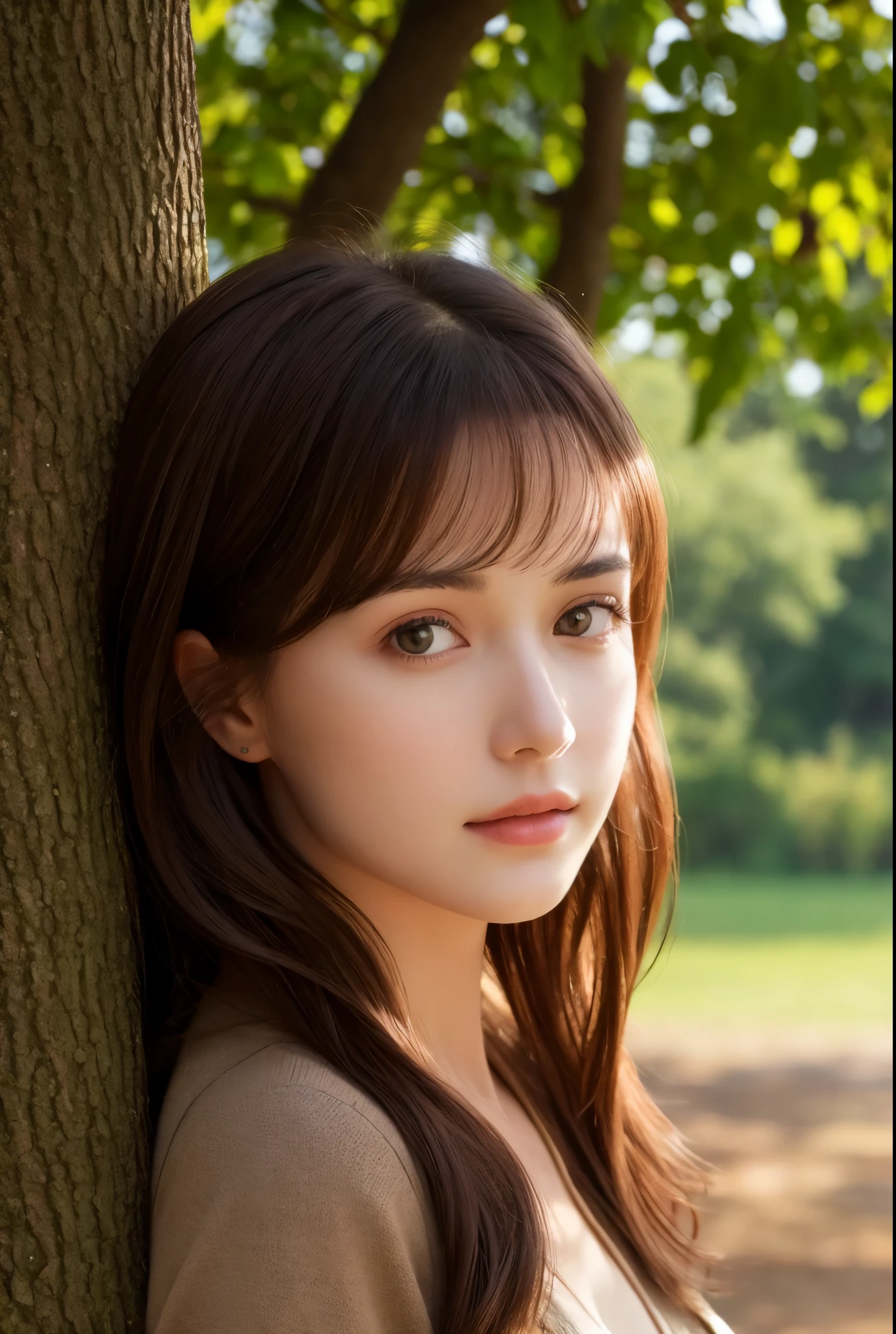 beautiful wood girl