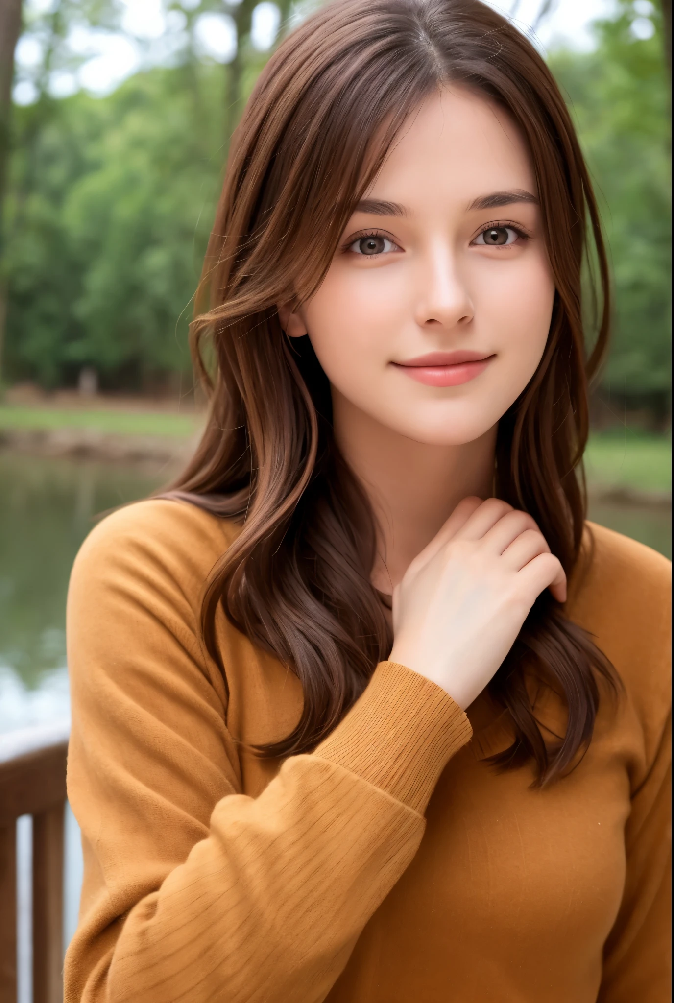 beautiful wood girl