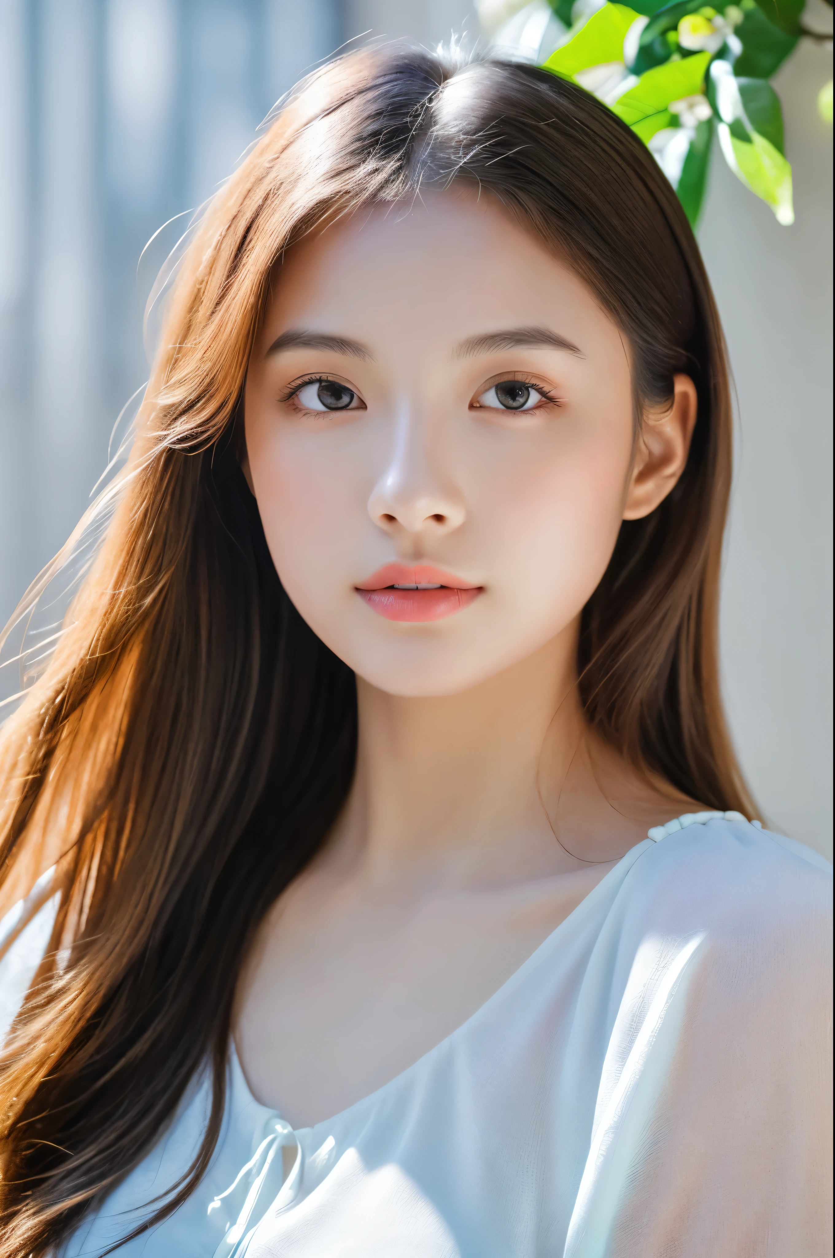 1 girl,beautiful,20(they are),Real natural skin,Sancussier,(RAW photo, highest quality),(realistic, photo-realistic:1.3), clean, masterpiece,finely,masterpiece,Super detailed,High resolution,(best illustrations),(best shadow),Complex, bright, Lens Distortion Correction, Far Lens