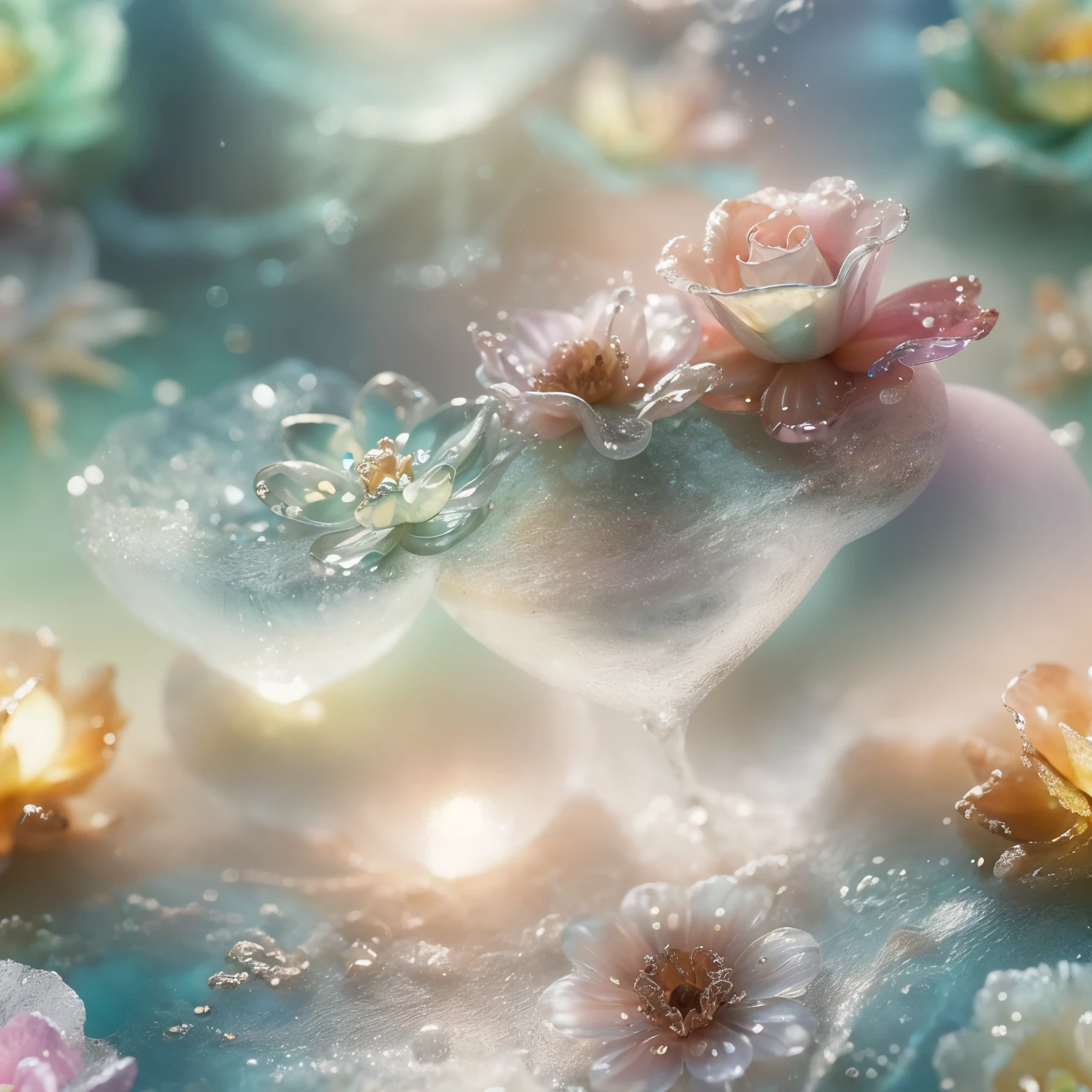 big bonfire, gorgeous beach, fantasy inside, rose,crystal flower, vapor, sunset, hot spring, masterpiece, 最high quality, ultra high resolution, born, Beautiful beach view, mill left, Rainbow splash, Crashing waves, sand, foams, milky white, (Photoluminescent water), born物発光, opal jewelry, agate, ((floating flowers)), clear, Cinematic born photograph, hyper real photograph, surreal, 8K uhd, Digital single-lens reflex camera, soft lighting, high quality, film grain, Fujifilm XT3, photographgraphed on a Kodak Retina II Sanyo Xacti VPC-CA6, 50mm lens, wide angle, HDR, surreal, color graded, volume lighting, [volumetric fog, Moist], shallow depth of field, reflection, photograph, (Sparkling), It was glaring, (iridescent), sparkling, clear, sparkling, Mysterious, fascinating, Glittering, Morocco, exotic, (masterpiece) (最high quality) (be familiar with) (8K) (HDR) (wallpaper) (cinematic lighting) (sharp focus) (Complex), romantic, heavenly