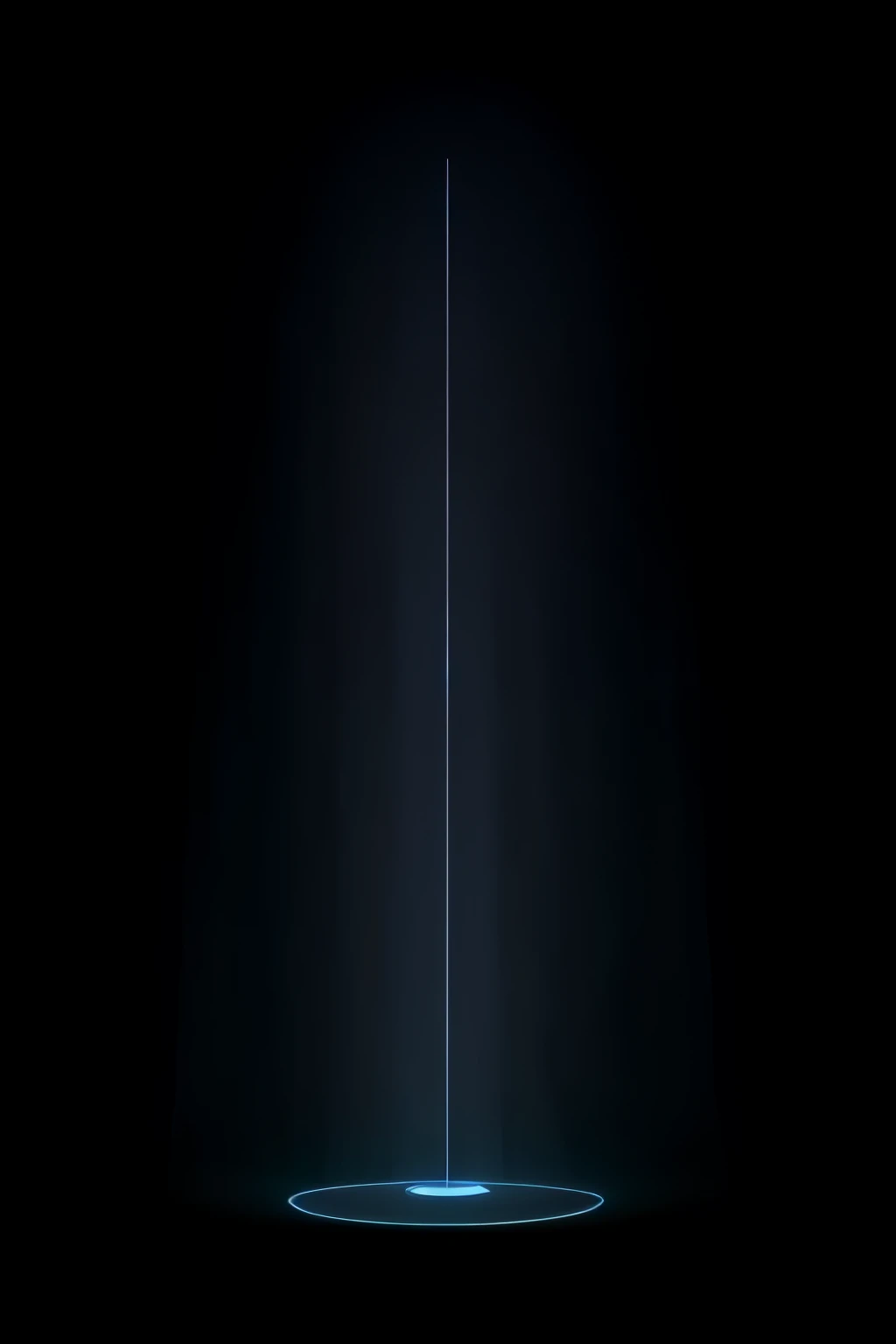 A 3D background in a dark blue hue, lit with futuristic, technological minimalist lighting, bringing out the intricate details and shapes in the intricately designed bottom display, creating an awe-inspiring, high-tech atmosphere, s2.