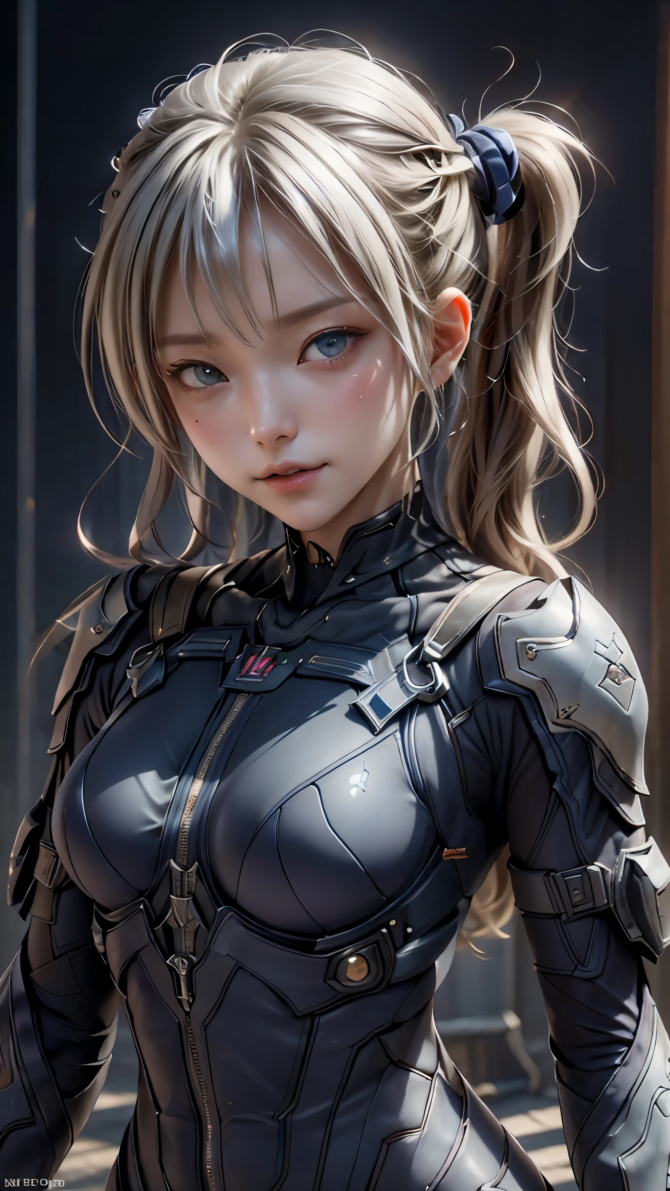 ((highest quality)), ((masterpiece)), (be familiar with:1.4), 。.。.。.3D, beautiful cyberpunk woman image,nffsw(high dynamic range),ray tracing,NVIDIA RTX,super resolution,unreal 5,scattered below the surface,PBR texturing,Post-processing,anisotropic filtering,written boundary depth,maximum clarity and sharpness,multilayer texture,Albedo and specular maps,surface shading,Accurate simulation of light-matter interactions,perfect proportions,octane rendering,two-tone lighting,wide aperture,Low ISO、White balance、Rule of thirds、8,000 students、(())(((White and navy blue clothing)))(((blonde)))