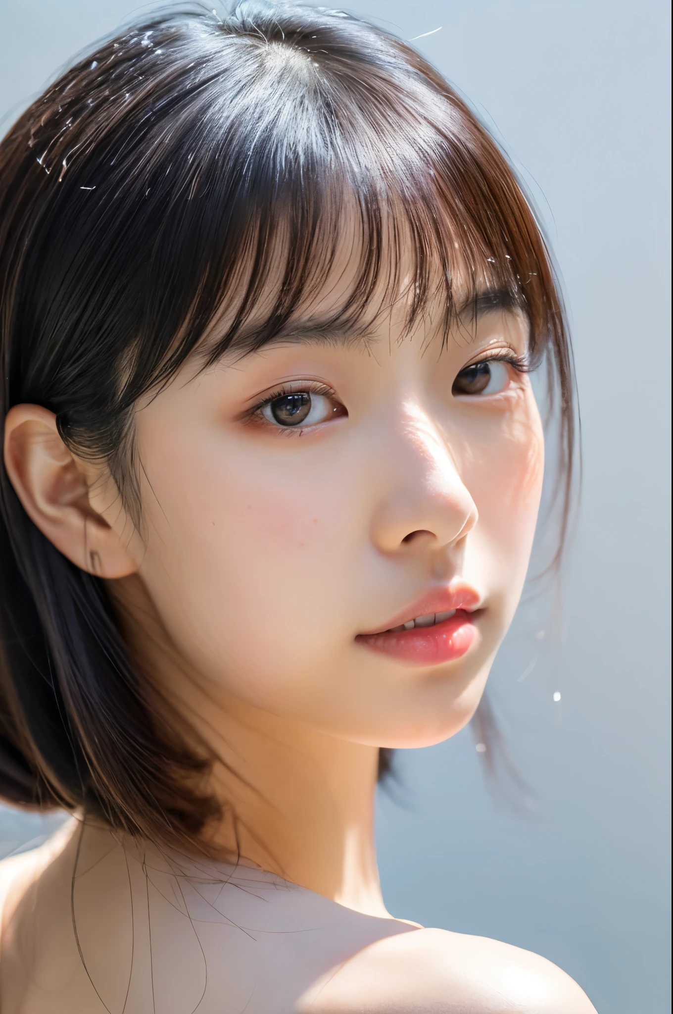 japanese woman,1 female,beautiful,20-year-old,Real natural skin,(RAW photo, highest quality),(realistic, photo-realistic:1.3), clean, masterpiece,finely,masterpiece,super detailed,High resolution,(best illustrations),(best shadow),Complex, bright, Lens Distortion Correction, Far Lens