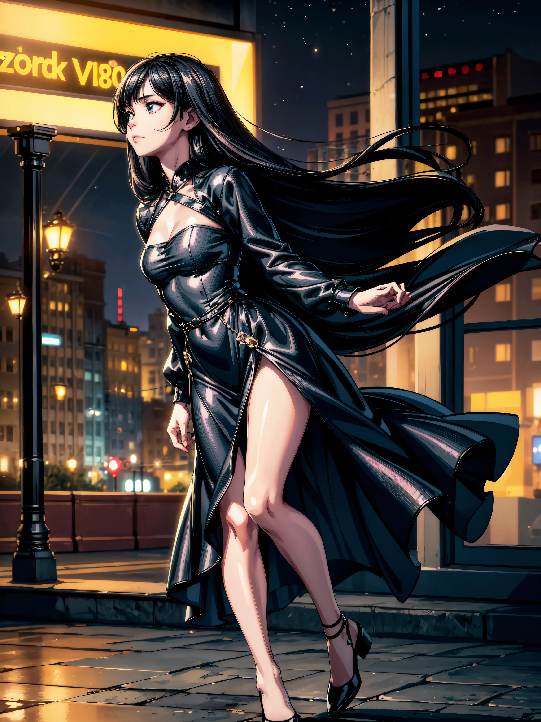 (8k, best quality, masterpiece:1.2), (realistic, photo-realistic:1.37), ultra-detailed,best quality, ultra high res, professional lighting, photon mapping, radiosity, physically-based rendering, cinematic lighting,city,depth of field, sharp focus,moonbeam,night,good composition,(bokeh:1.2) 1girl,solo,(full body), (closed mouth),beautiful detailed eyes, pose, narrow waist,elegant dress, black hair,messy hair,long hair floating in wind,(ulzzang-6500:1.2)
mix4, hiqcgbody
