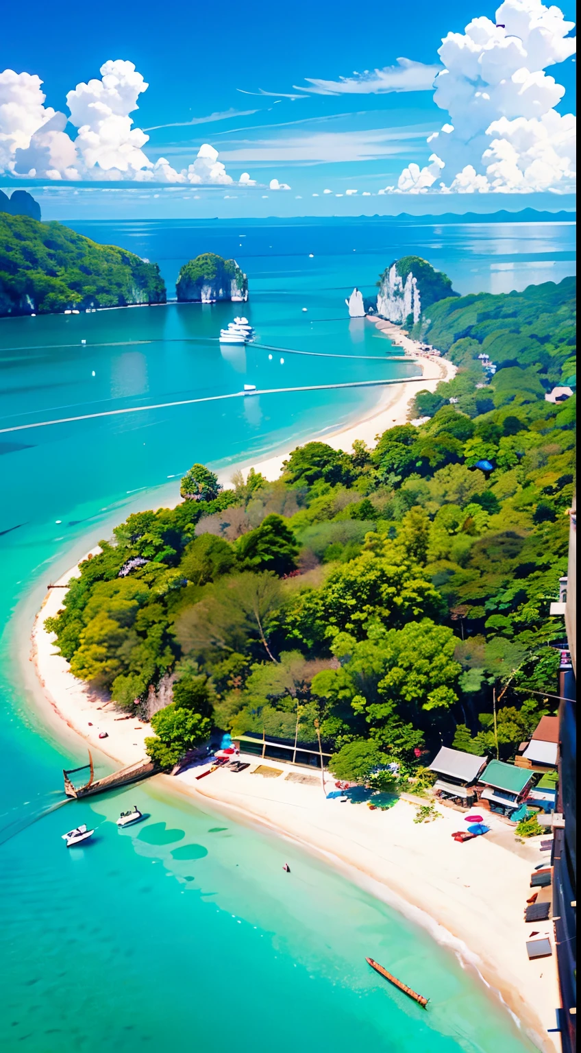 ((Ko Phi Phi Leh bay)), Thailand,