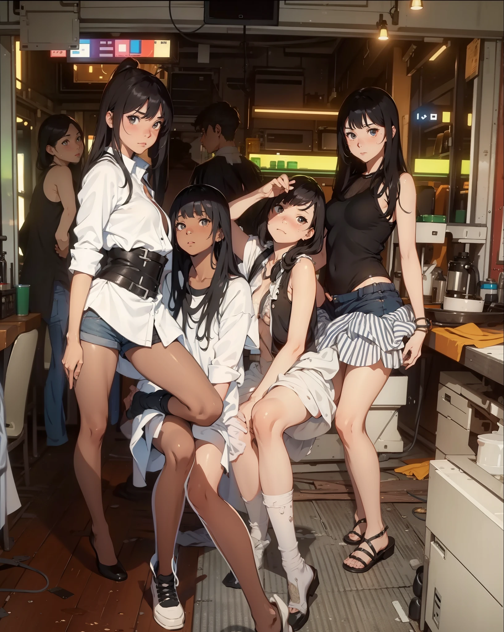 (extremely detailed CG unity 8k wallpaper), (masterpiece), (best quality), (ultra-detailed), (best illustration), (best shadow), (absurdres),
BREAK
girl, sweat, steam, medium breast, nsfw, shy, looking at viewer,