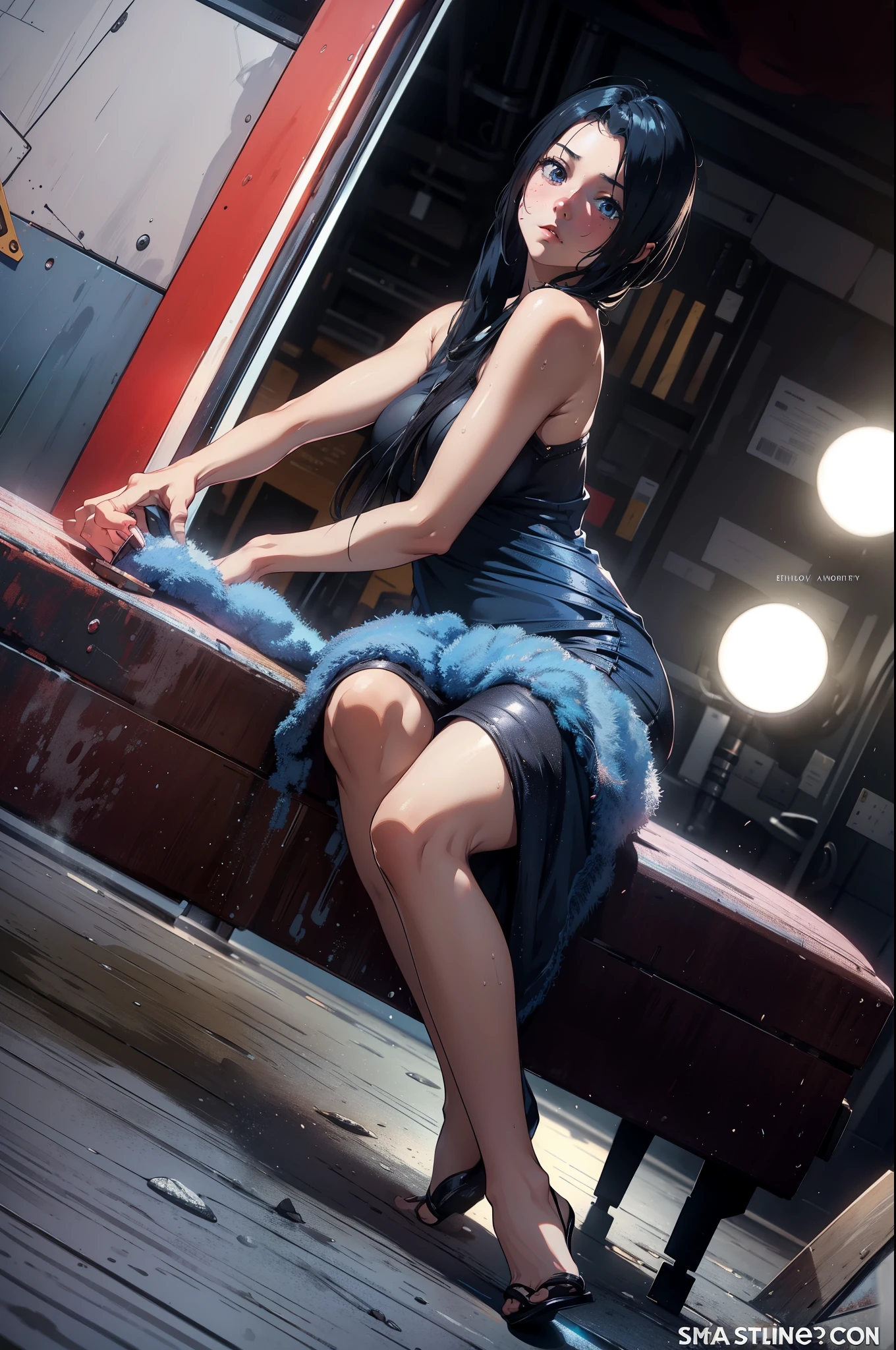 (extremely detailed CG unity 8k wallpaper), (masterpiece), (best quality), (ultra-detailed), (best illustration), (best shadow), (absurdres),
BREAK
girl, sweat, steam, medium breast, nsfw, shy, looking at viewer,