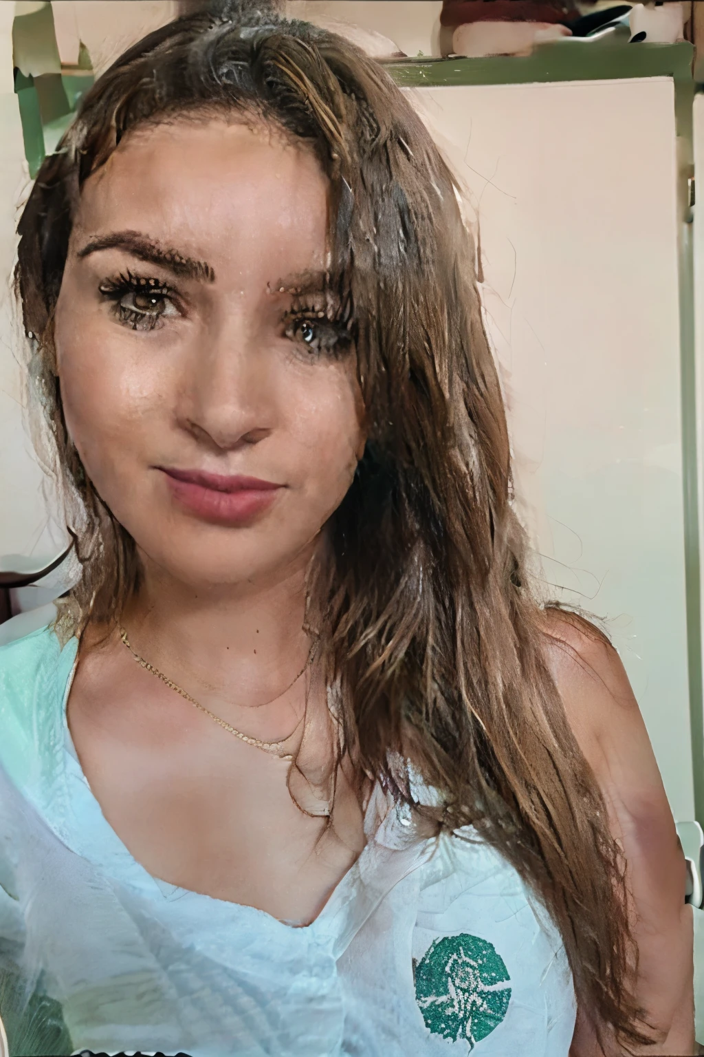 hermosa, bella, sensual, ojos verdes