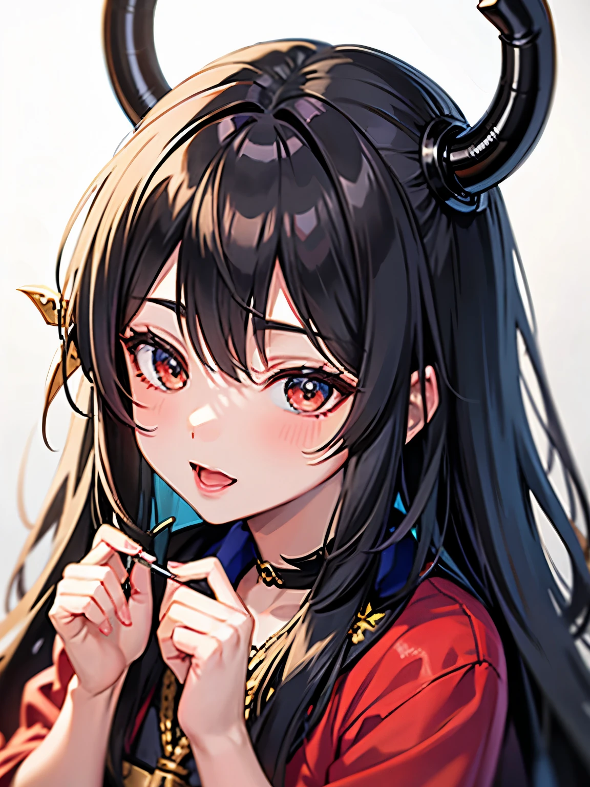 girl,setsubun,close up of face