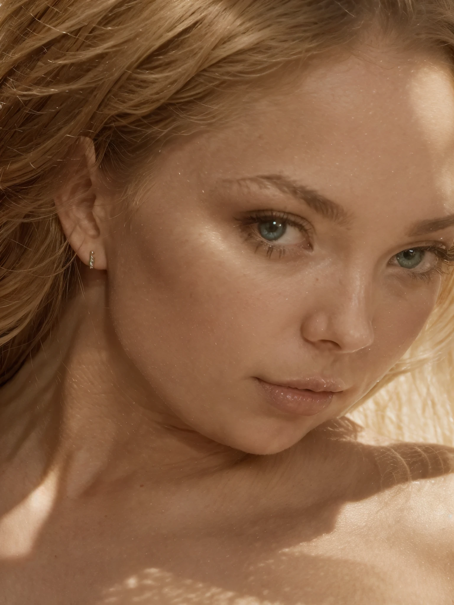 "Stellen Sie sich ein fesselndes Szenario mit einem atemberaubenden Supermodel mit strahlendem Blond vor, Sprunghafte Locken, that cascade effortlessly. Her mesmerizing green eyes reflect both confidence and attraction. Create a narrative, die ihre Reise durch die Welt der Haute Couture erkundet, Vielleicht hebt sie einzigartige Eigenschaften hervor, die sie in der Branche auszeichnen. Unleash your creativity, as you describe her confident presence on the runway, die Faszination, die sie in Modekampagnen einbringt, und das subtile Charisma, das jeden, dem sie begegnet, in seinen Bann zieht. Feel free, the request to add personal touches or innovative twists, um dieses Blond zu kreieren, Das lockige Supermodel ist wirklich unvergesslich."