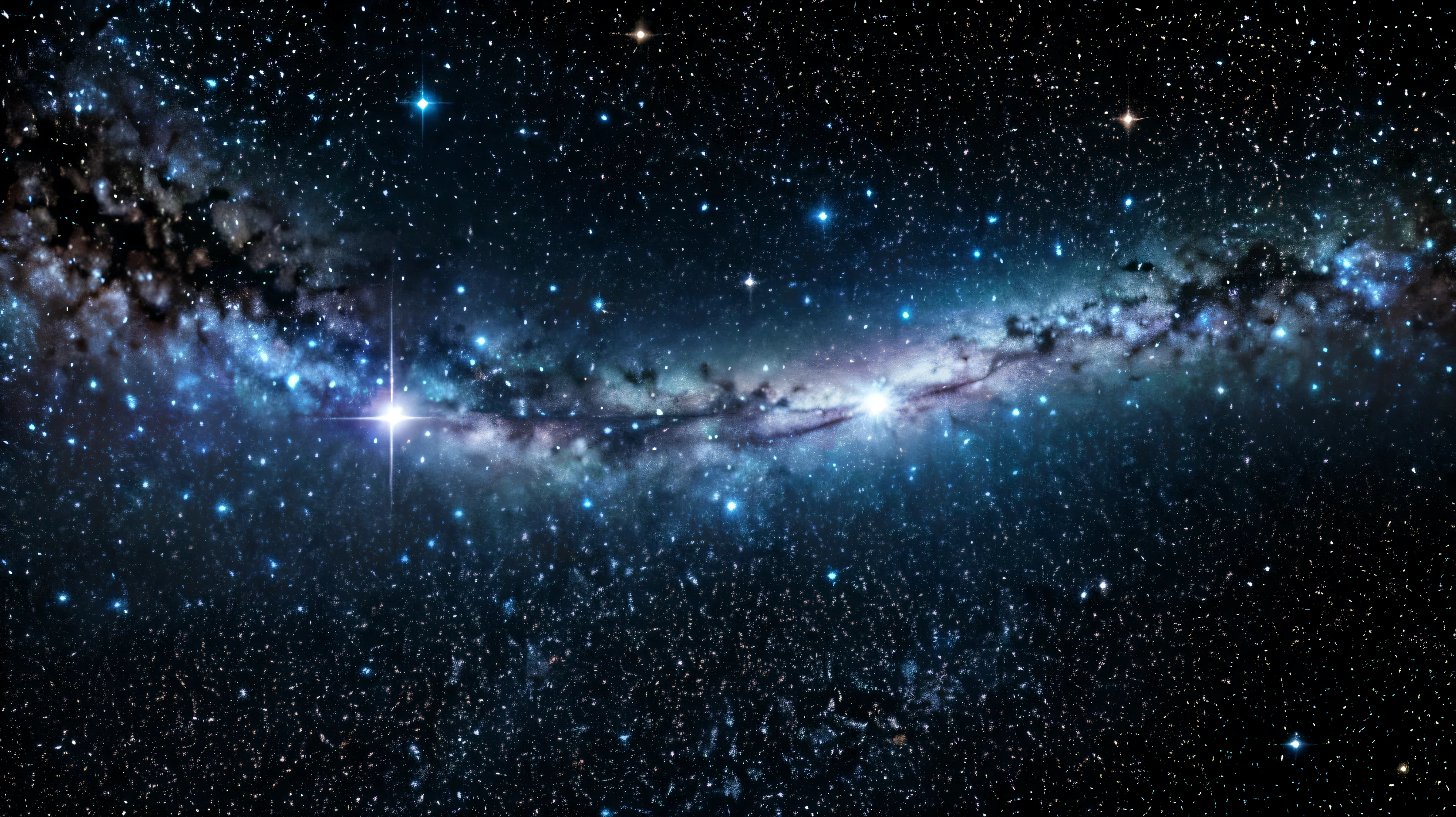 Глубокий space, stars, space, a high resolution