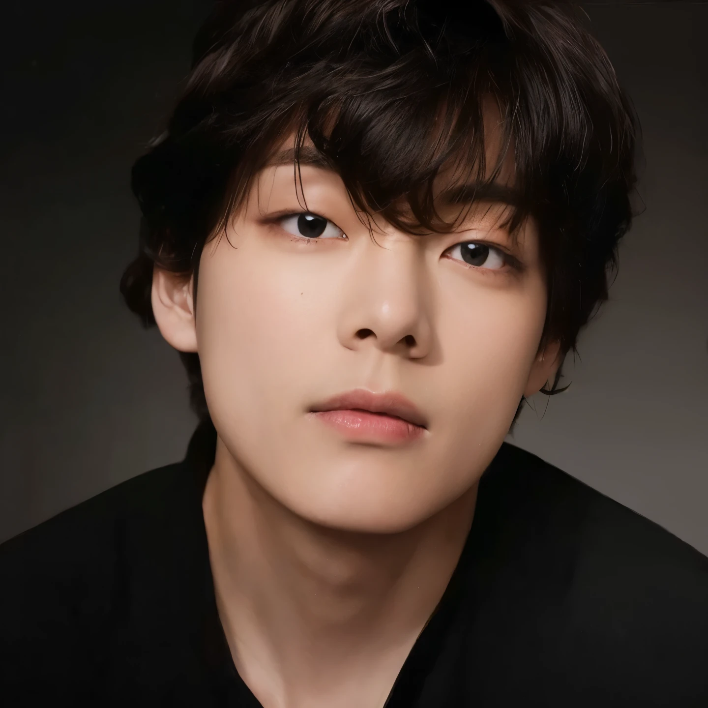 Taehyung from bts face, fotorealista, ultrahd, 8K.