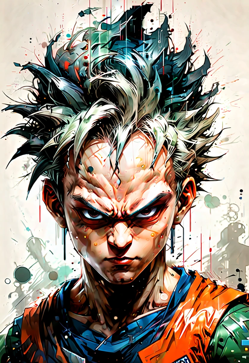 Ink Style Figure from "ONE PIECE", by Arthur Rackham, (best quality, masterpiece, Representative work, official art, Professional, Ultra high detail, 8k:1.3)