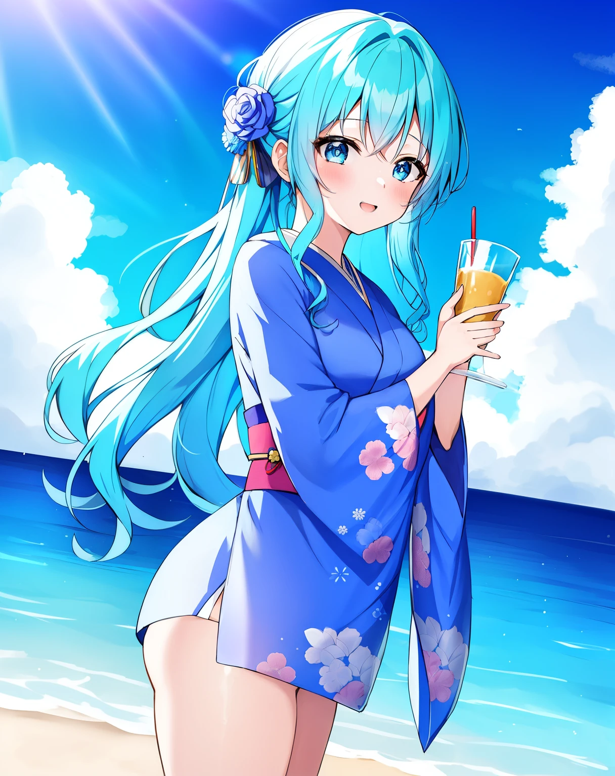 Anime girl with blue hair and blue eyes, Best Anime 4K Kona-chan Wallpaper, anime wallpaper 4k, anime wallpaper 4k, Wallpaper Anime Blue Water, anime style 4k, anime art wallpaper 4k, anime art wallpaper 4k, Kantai Collection Style, 4k anime wallpaper,,Anime girl with blue hair and blue eyes wearing a kimono, anime moe art style, mikudayo, , teal hair anime girl, in kimono, in kimono, shirabii, Cute girl anime visual, long hair