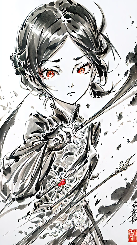 (best quality,4k,8k,highres,masterpiece:1.2),ultra-detailed,(realistic,photorealistic,photo-realistic:1.37),pen and ink,ink style figure,line drawing,expressive strokes,detailed cross-hatching,black and white,contrasting shadows and highlights,skilled ink work,vivid contrast,elegant composition,striking lines,finely textured,ink on paper,classic artwork,traditional technique,impressive details,powerful visual impact,meticulous precision,contemporary interpretation,fine art,pure simplicity,subtle shading,immersive experience,skilled craftsmanship,sophisticated simplicity,graceful and fluid lines,artistic expressiveness,rich textures and tones,haunting beauty,nuanced rendering,mesmerizing artwork,symbolic representation,stylistic elegance,masterful execution,intricate linework,authentic touch,ethereal atmosphere,stunning visual narrative,dramatic composition,poetic rendering,strikingly beautiful image.