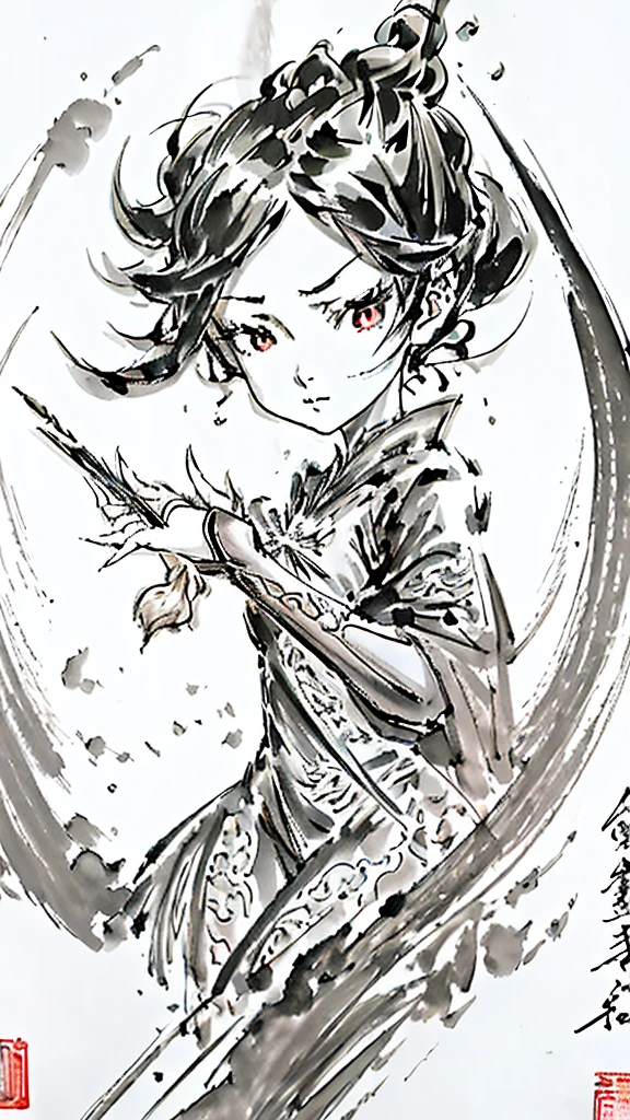(best quality,4k,8k,highres,masterpiece:1.2),ultra-detailed,(realistic,photorealistic,photo-realistic:1.37),pen and ink,ink style figure,line drawing,expressive strokes,detailed cross-hatching,black and white,contrasting shadows and highlights,skilled ink work,vivid contrast,elegant composition,striking lines,finely textured,ink on paper,classic artwork,traditional technique,impressive details,powerful visual impact,meticulous precision,contemporary interpretation,fine art,pure simplicity,subtle shading,immersive experience,skilled craftsmanship,sophisticated simplicity,graceful and fluid lines,artistic expressiveness,rich textures and tones,haunting beauty,nuanced rendering,mesmerizing artwork,symbolic representation,stylistic elegance,masterful execution,intricate linework,authentic touch,ethereal atmosphere,stunning visual narrative,dramatic composition,poetic rendering,strikingly beautiful image.