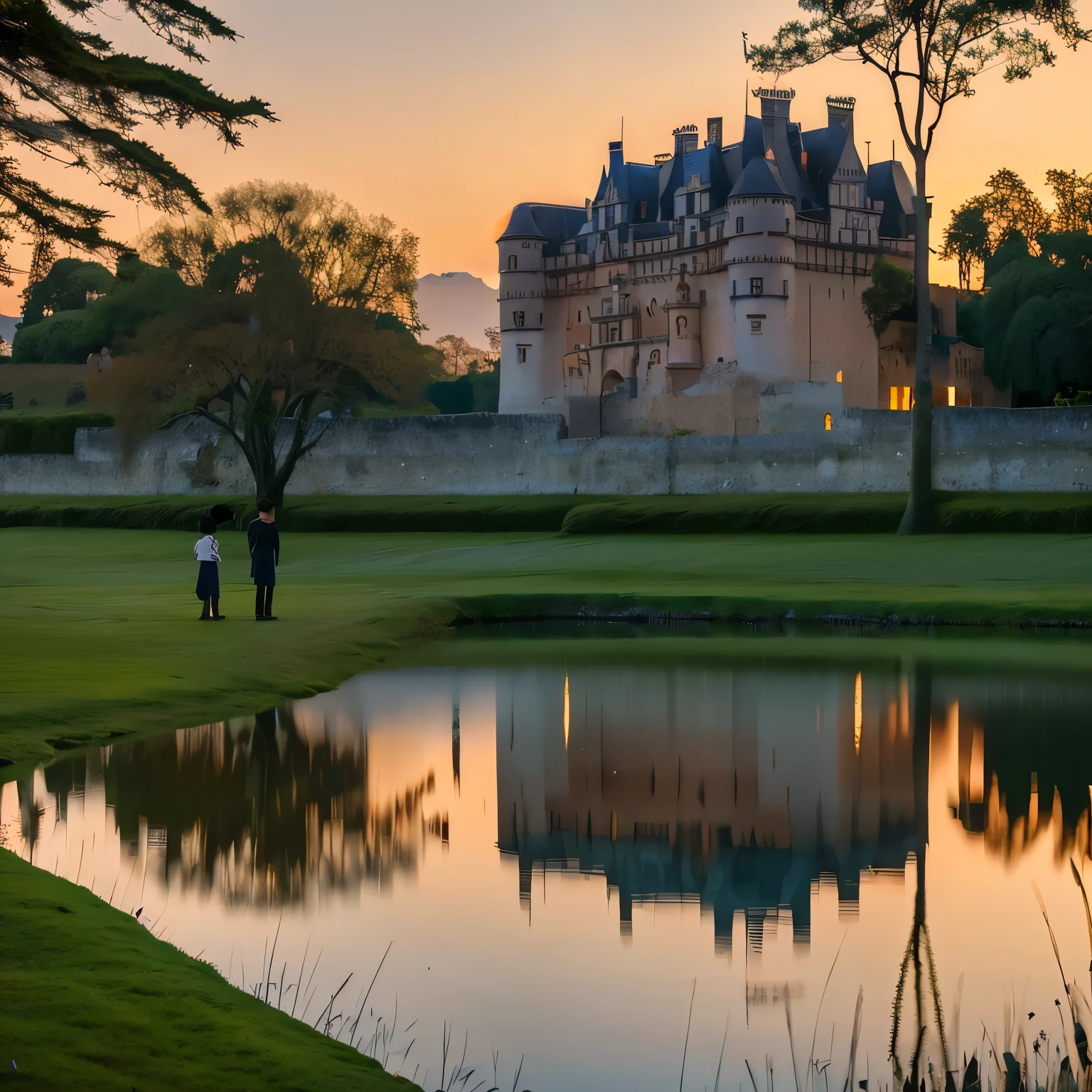 Old castles in the West