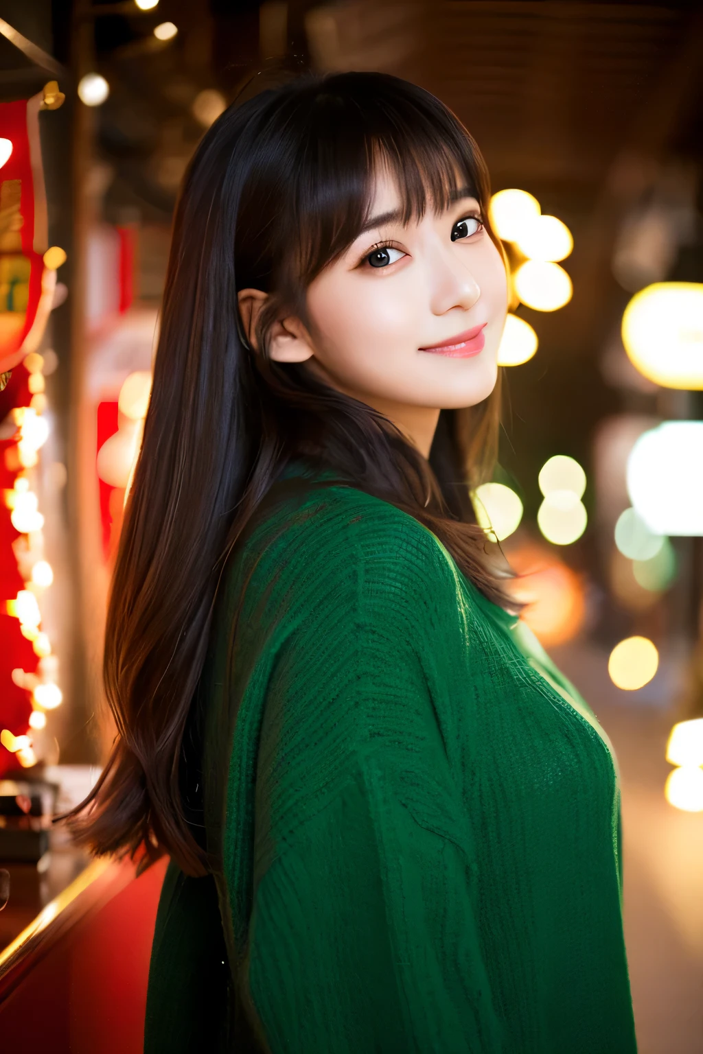 (High resolution、high quality),The woman I love、The woman I love、perfect look、masterpiece、Beautiful realistic Japan person、Neat atmosphere、enjoy your vacation、