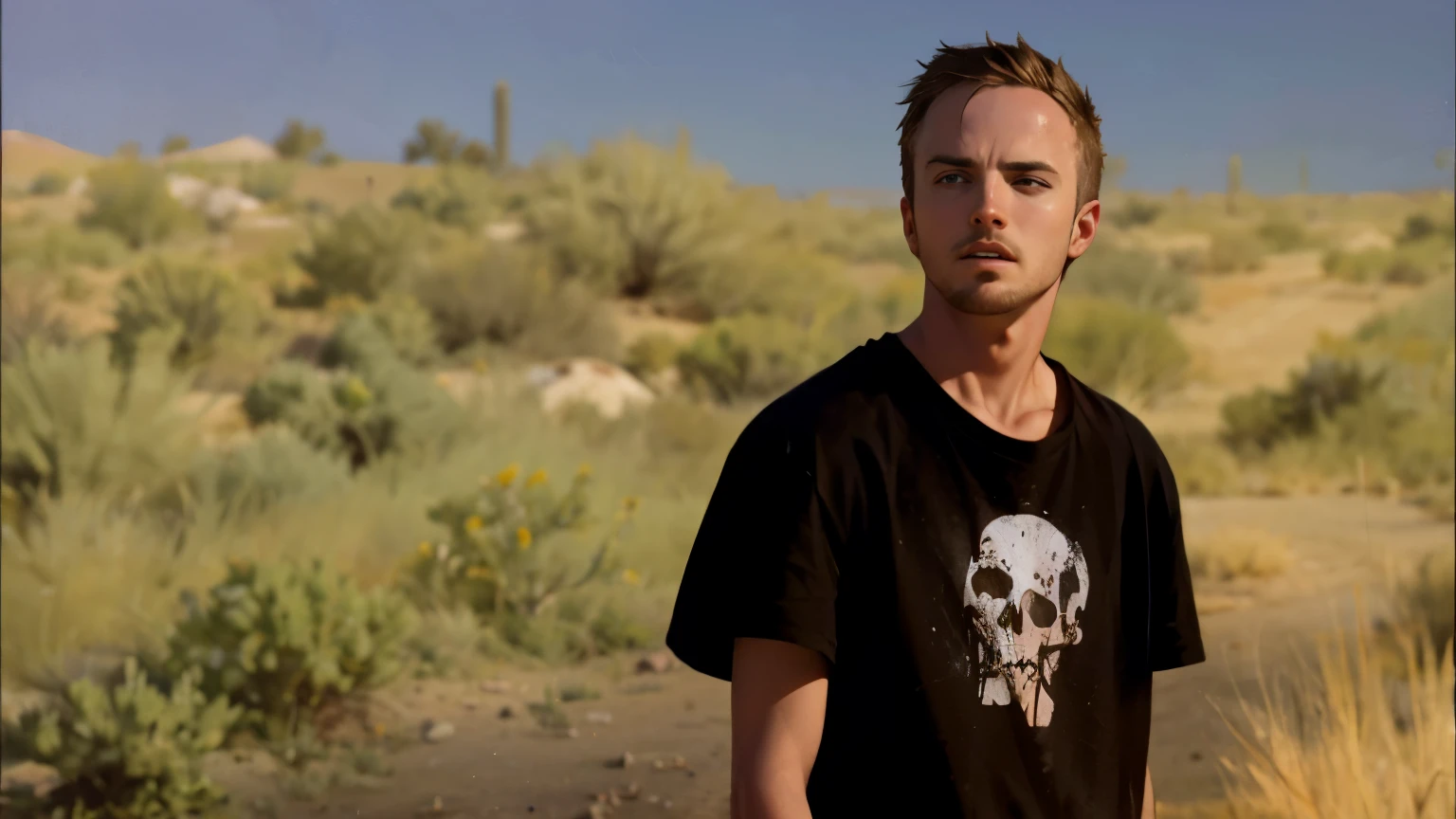 Jesse pinkman in the desert