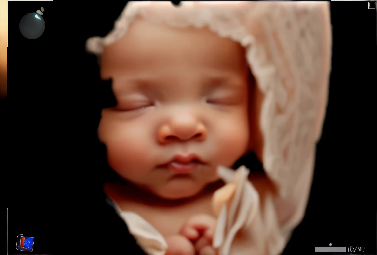 match picture, baby boy, fix chin, fix lips, baby lips, full lips, fix nose, baby nose, fix eyelids, baby eyelids, portrait, real baby, realistic baby face, baby lips, baby nose, sleeping baby, fetus, inside womb, rosy face, hd, realistic, cute, 8k, uhd, high quality, sharp focus, the composition beautiful rich and bright