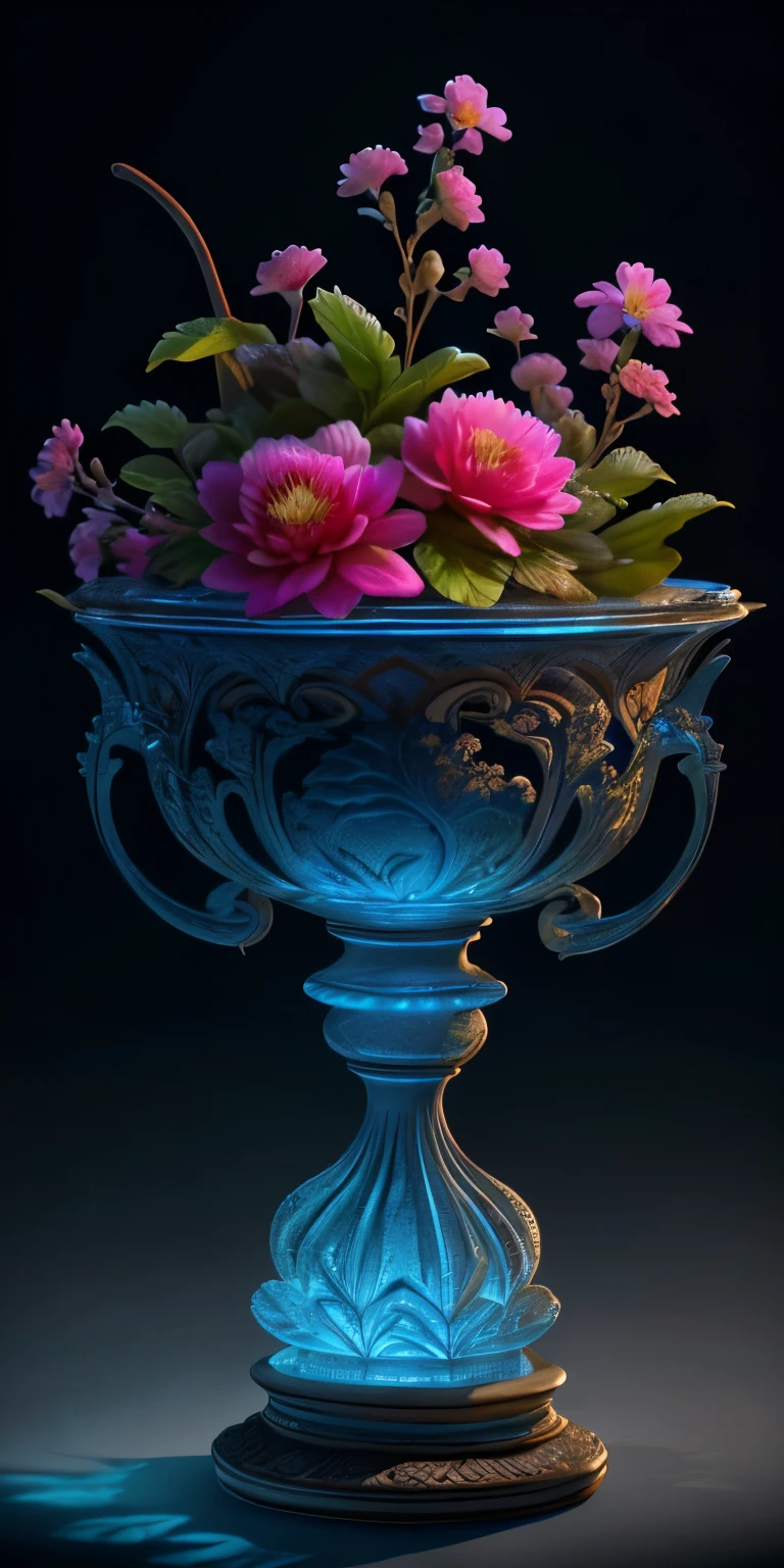 best quality, realistic, photorealistic,  ultra detailed, "Mountain of Flower and Fruit+Fairy+Indian Architecture" highly detailed carving on "southern ice" porcelain,Ultra wide angle,Accent Lighting,Volumetric Lighting,backlighting, (detailed light),((an extremely delicate and beautiful)),dramatic_shadow,ray_tracing,hdr