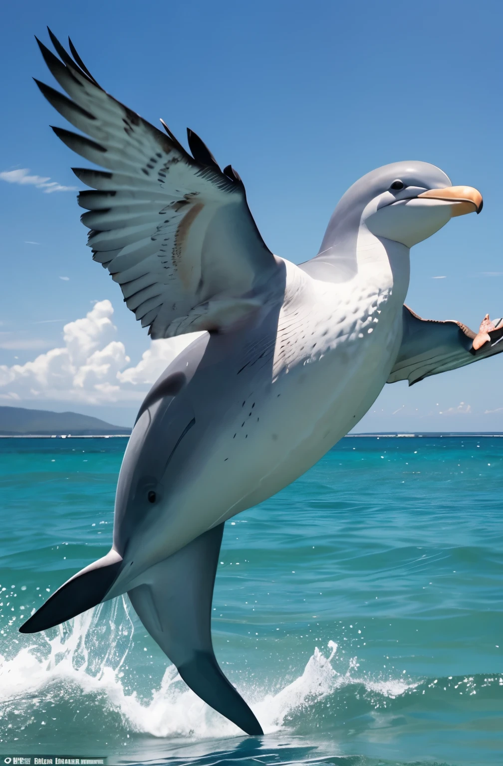 Mimino the dolphin who loaded chickens! Falcon of Sochi beaches and a favorite of ladies with low social responsibility