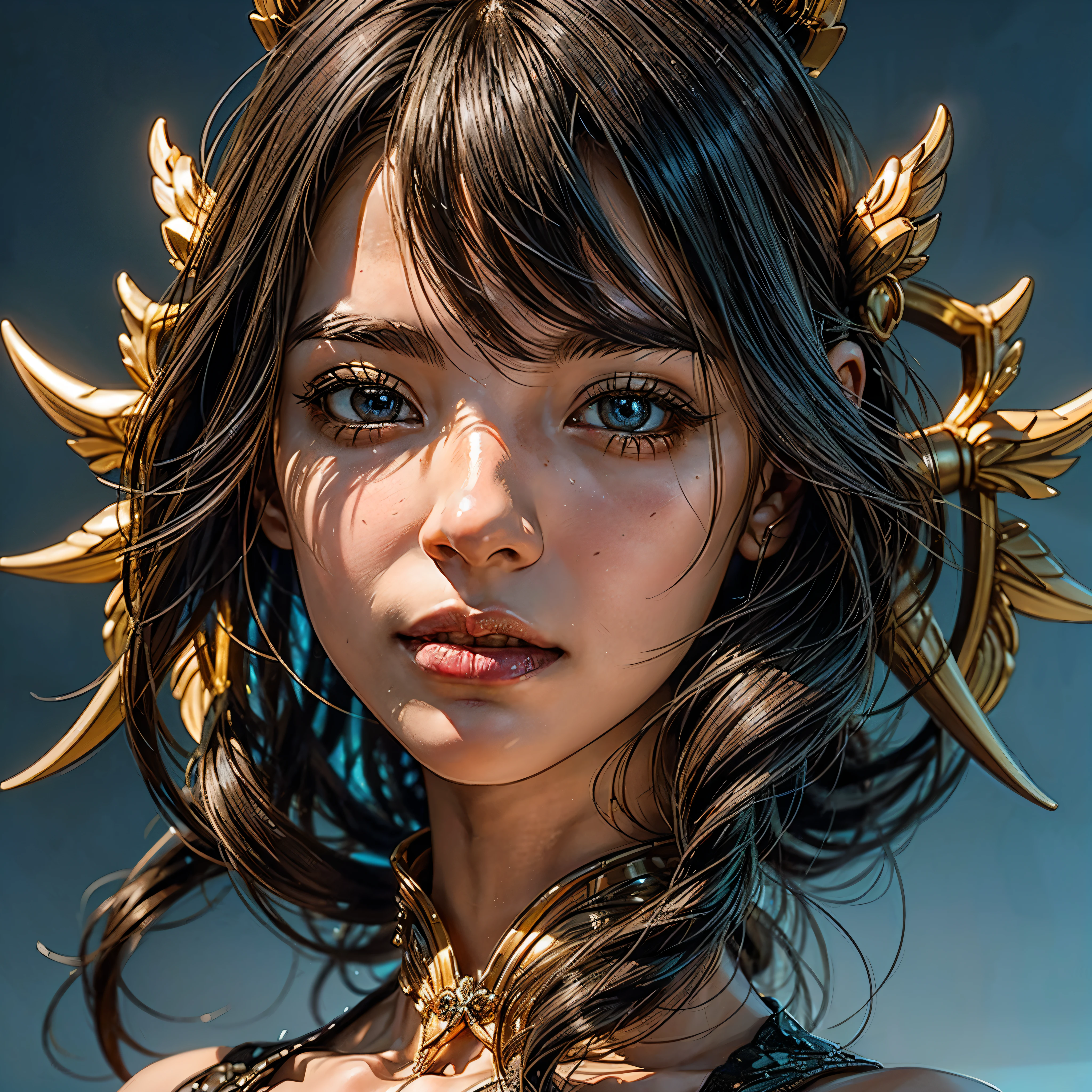 These 2 pictures can be said to be carefully selected. The overall effect is very good because the picture is richer: its details are not so perfect. Supplement: cute resin Chinese dragon girl, full body, fantasy creature, super cute, in the style of dreamlike fantasy creatures, in the style of fairycore, meticulous design, transparent metal texture.PVC,fine luster,clouds,nature elements, plush doll art, fuyukomatsui, ren hang. yanjun cheng, manticore, unicorncore, 3drender, 3d mod el, ue5 , ultra high-details, Lava varied multi etc. --v 6 --s 1000 --c 20 --q 20 --chaos 100