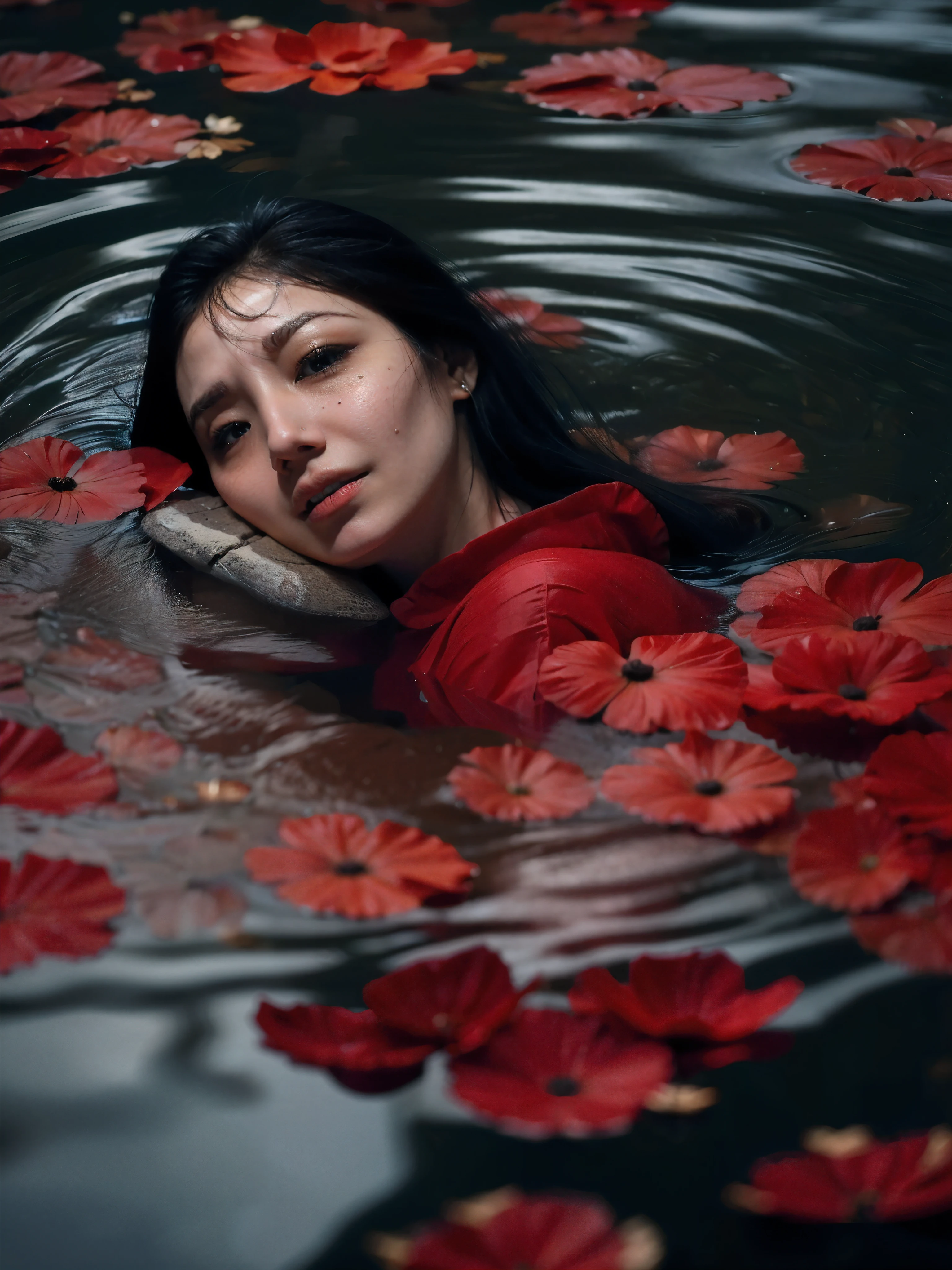 Beautiful asian girl with red lips, Her eyes shone like dreamy stars, glowing eyes, beautiful and detailed eyes, RAW photo,(high detailed skin:1), (realistic, photo-realistic:1.40), ultra high resolution, professional lighting , 8k uhd, dslr , high quality, film grain, Fujifilm XT3, RAW photo,, RAW photo,(high detailed skin:1), (realistic, photo-realistic:1.40), ultra high resolution, professional lighting , 8k uhd, dslr , high quality, film grain, Fujifilm XT3, RAW photo