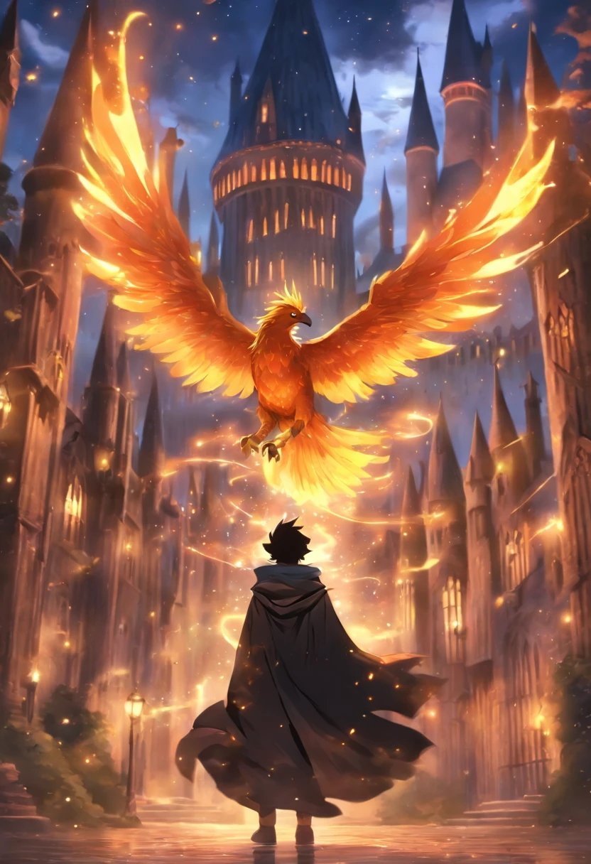 Imagem: Imagine a magical and imposing setting, where the grand Hogwarts School of Witchcraft and Wizardry stands out against a starry sky. As torres imponentes, each representing one of the four houses - Gryffindor, Sonserina, Corvinal e Lufa-Lufa - elevam-se majestosamente, iluminadas por uma luz suave que emana das janelas.

Ao redor do castelo, um vasto terreno se estende, com o Lago Negro refletindo o brilho da lua. No campo, students in colorful capes practice spells and potions, while magical creatures lurk in the shadows. An ethereal fog adds a touch of mystery to the environment, criando uma atmosfera de encanto e maravilha.

Na entrada principal de Hogwarts, the statue of a majestic phoenix greets visitors, symbolizing the renewal and magic that permeates the school. In the sky, the presence of flying brooms and the silhouette of a hippogriff in mid-flight add a dynamic touch to the scene, evocando a energia e a aventura que aguardam os alunos.

This image seeks to capture the unique essence of Hogwarts, with your aura of magical learning, amizade duradoura e descobertas constantes.




