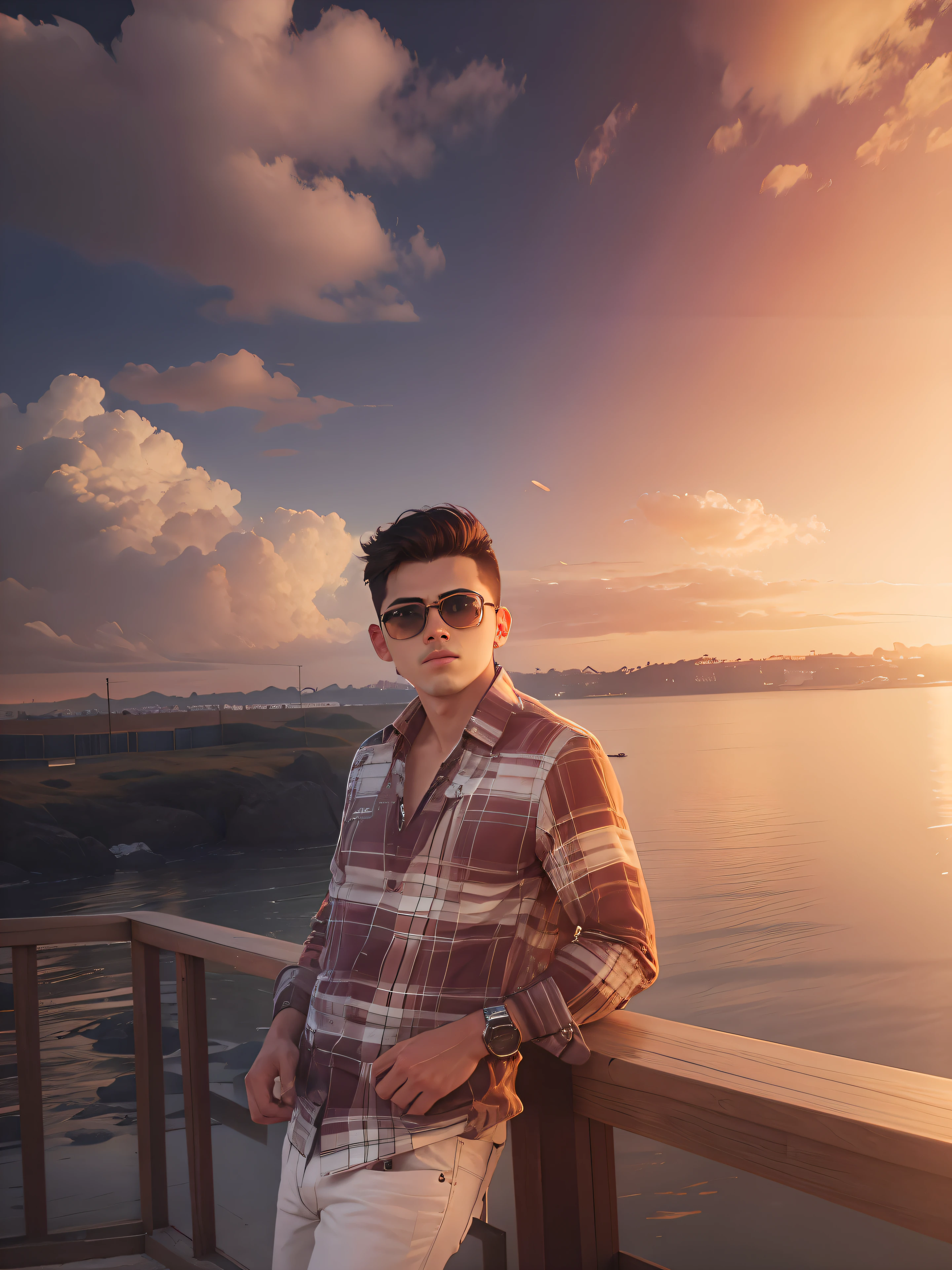 mude o fundo. menino bonito. Rosto realista 8k foto