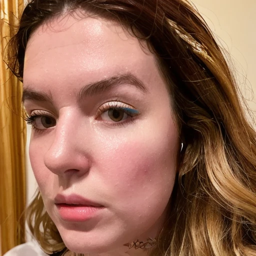 (masterpiece, best quality:1.2), nsfw:1.3, high quality, high definition, high quality texture, high quality shadow, high detail, beautiful detailed, finely detailed, detailed texture, realistic, delicate, sharp focus, 1girl, solo, detailed face, detailed eyes, (detailed gorgeous and delicate face, detailed gorgeous and delicate eyes, a perfect face proportion, highly detailed skin, detailed skin, arms under chest, medium breasts, wide hips, flat belly)