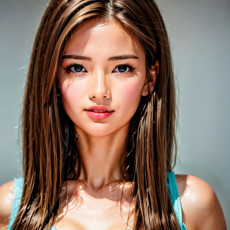((de primera calidad、8k、masterpiece:1.3))、flequillo、pantimedias gris claro brillante、Lindo parado bajo la lluvia bajo una farola、figura perfecta:1.4、Abdominales delgados:1.3、((Light brown hair、escote del pecho:1.2))、Una sonrisa、Se encuentra a 30 metros del espectador、50mm、Ropa interior transparente de encaje blanco、cuerpo completoesbiano、Barrio Rojo、Textura facial y de piel muy detallada.、Un ojo detallado、double eyelid